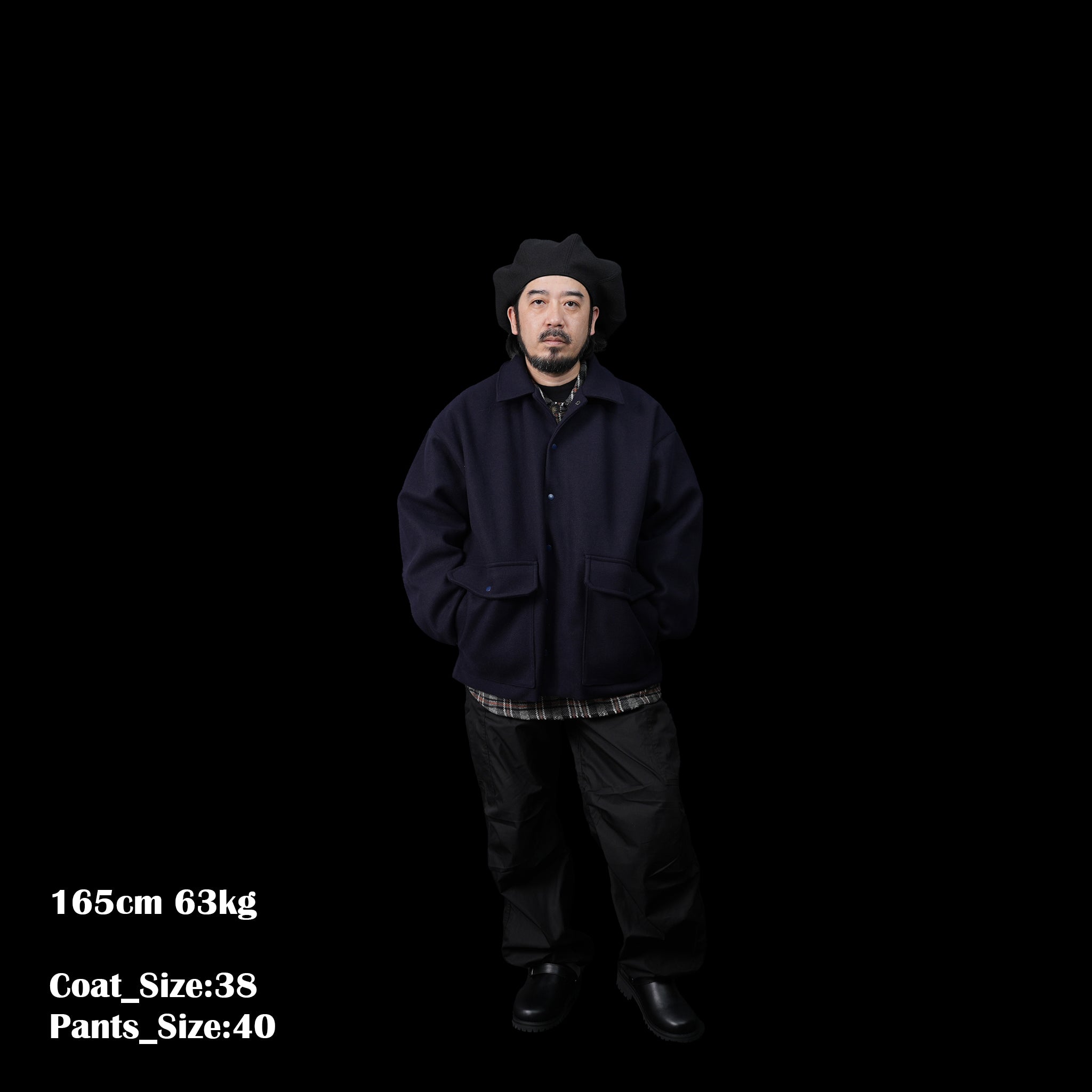 No:KLM23FJK1083 | Name:HAAK | Color:Black/Navy/Ecru【KELEN MEN_ケレン】