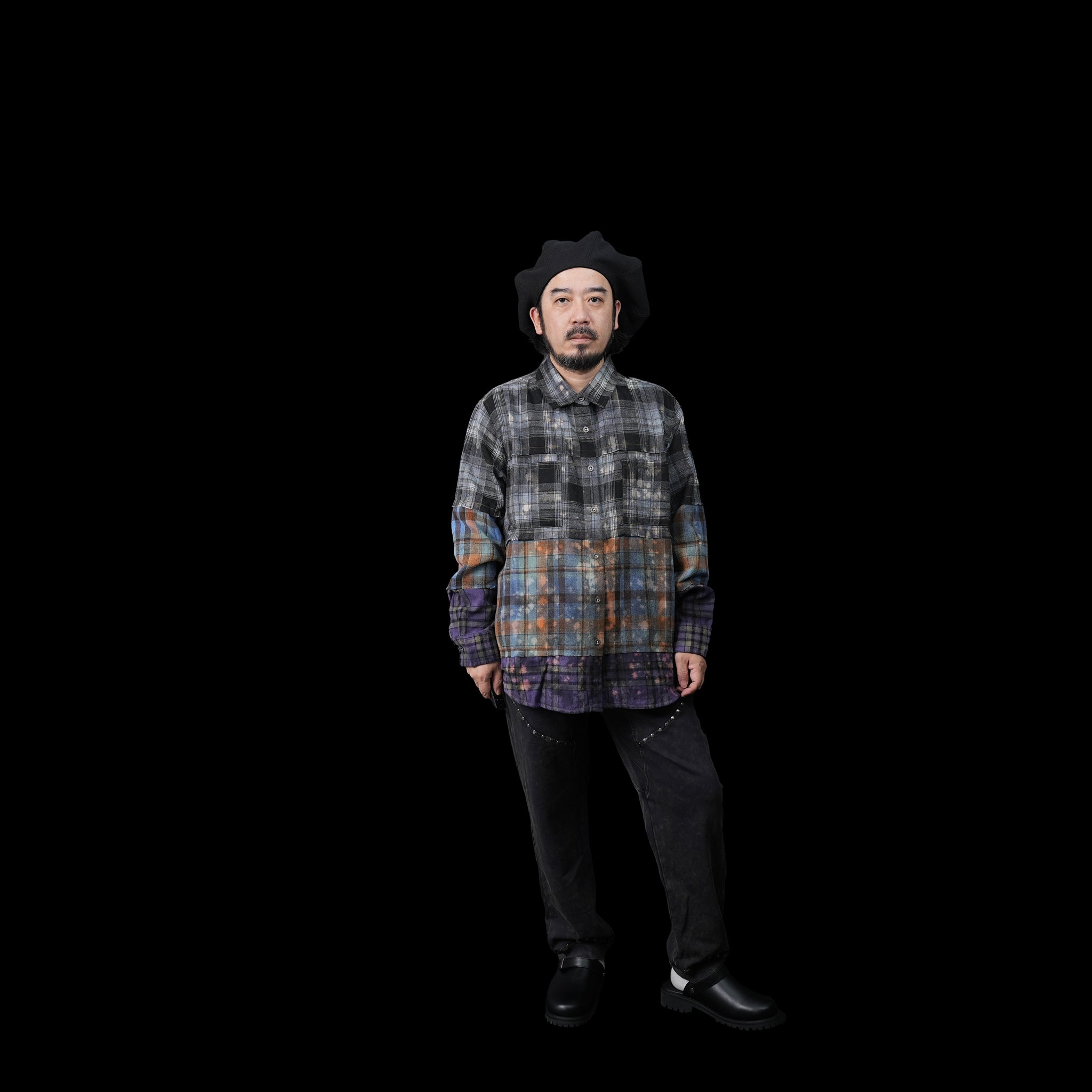 No:25970 | Name:MIXED FLANNEL SHIRT | Color:Flannel【ONE TEASPOON_ワンティースプーン】