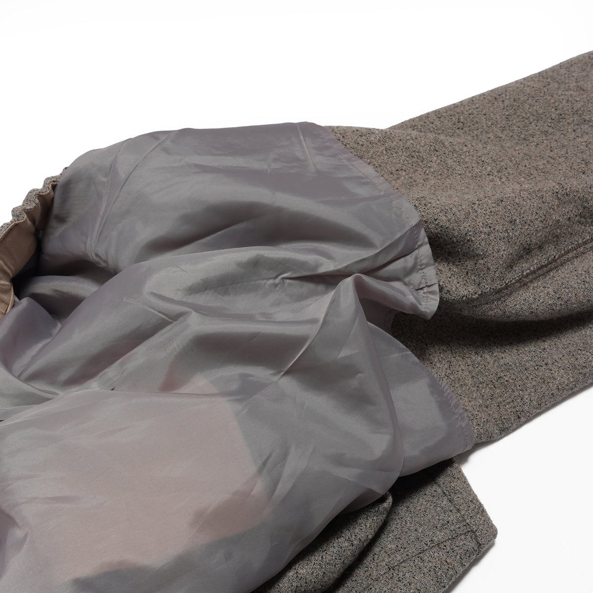 Wool Blend Tweed Double-Knee Painter's Work Pants <#grayge> | 〼〼 MASU MASU