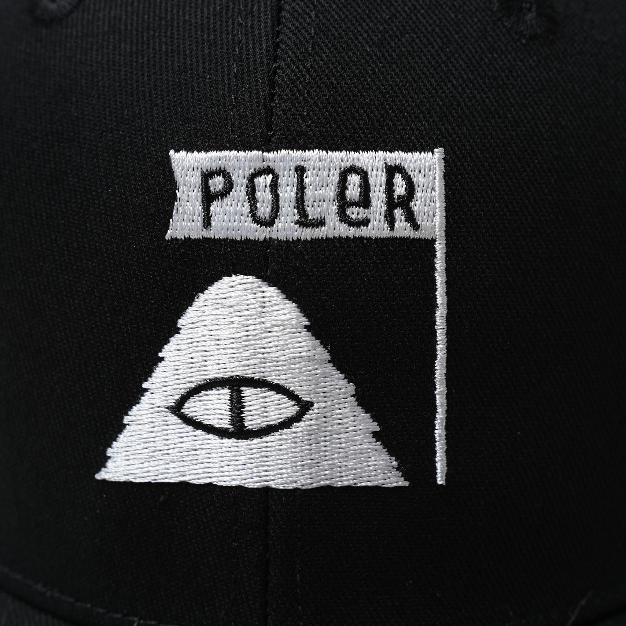No:T00ACU7801 | Name:SUMMIT DAD HAT | Color:Black【POLER_ポーラー】