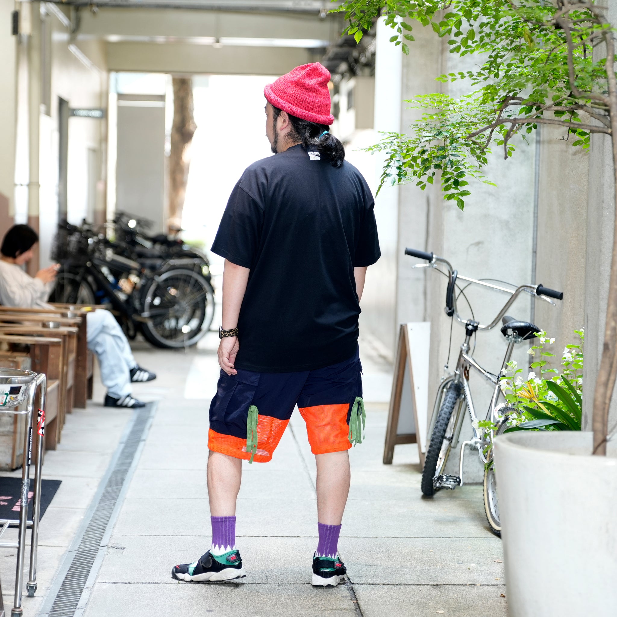 バックトゥザフューチャーコラボ Tシャツ | Color_White/Black | No_opgen254001【OPULENCE_オーピュレンス】