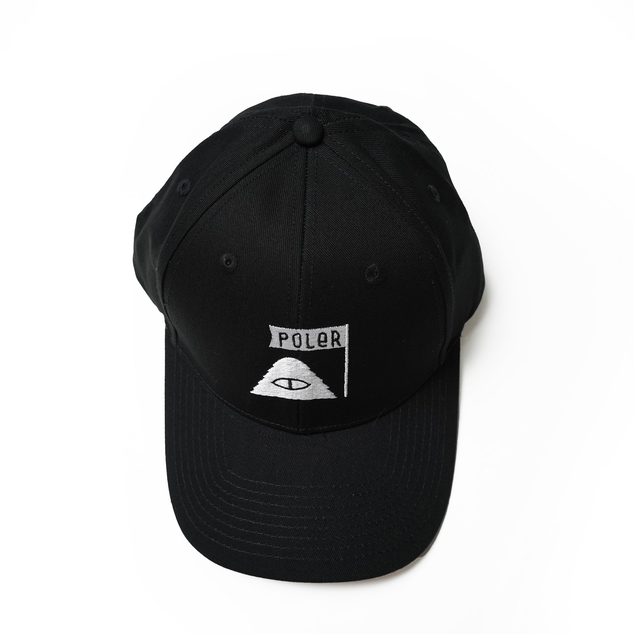 No:T00ACU7801 | Name:SUMMIT DAD HAT | Color:Black【POLER_ポーラー】