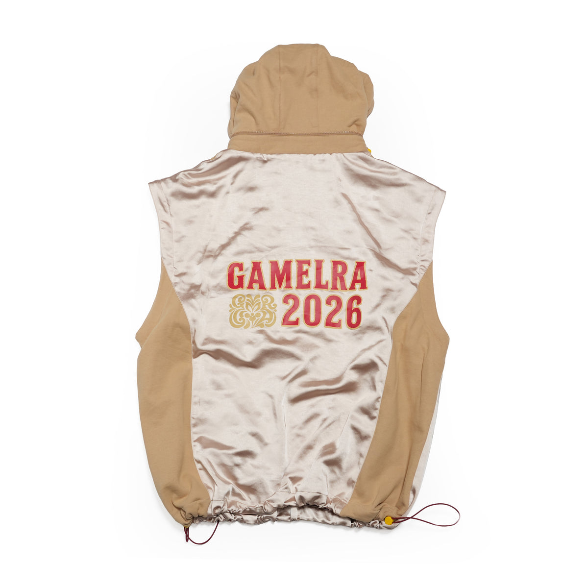 Satin Multi Half-Zip Jacket – WHITE MUSK | GAMELRA