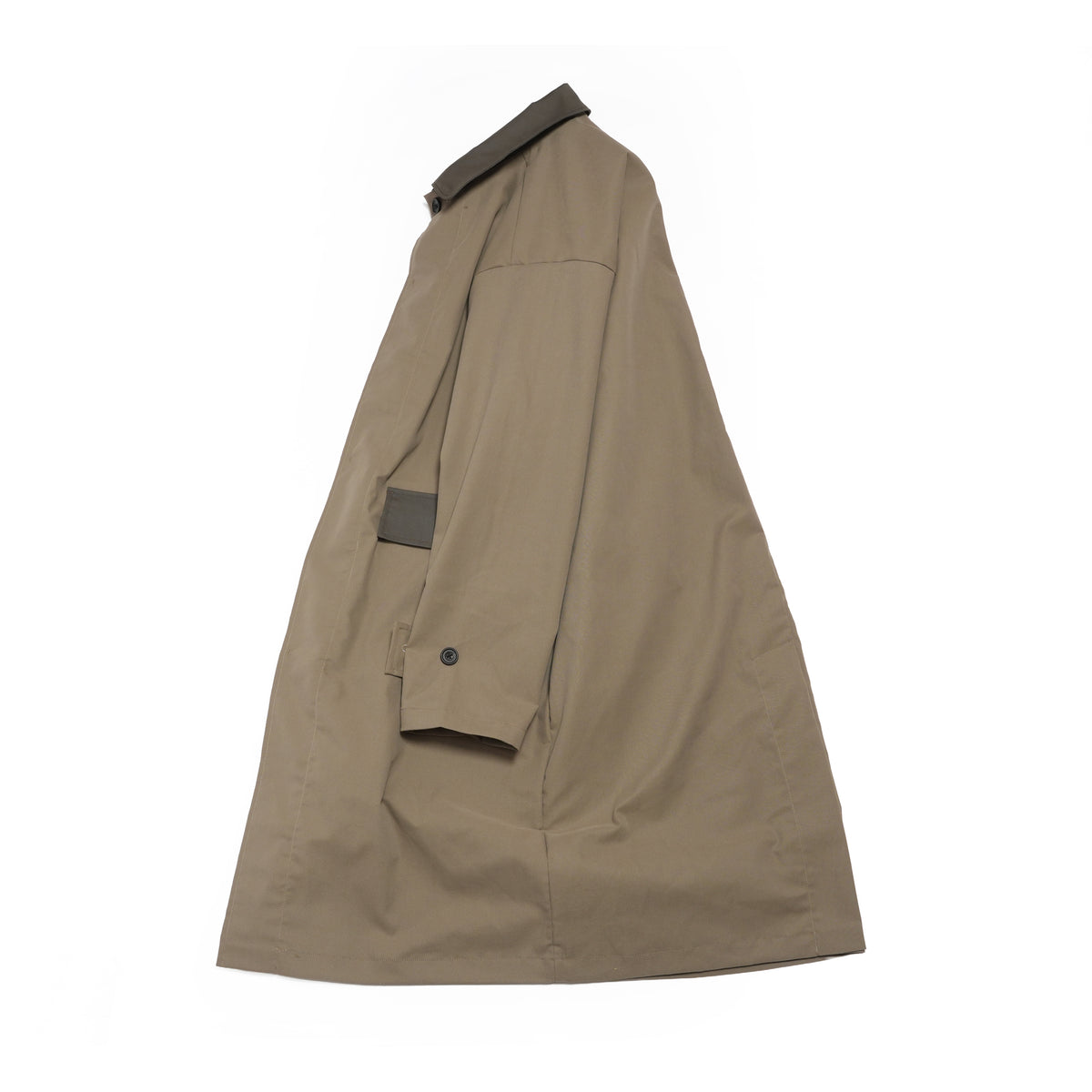 WRAP COAT -W PEACH SKIN – Brown | CATTA | 入荷予定アイテム