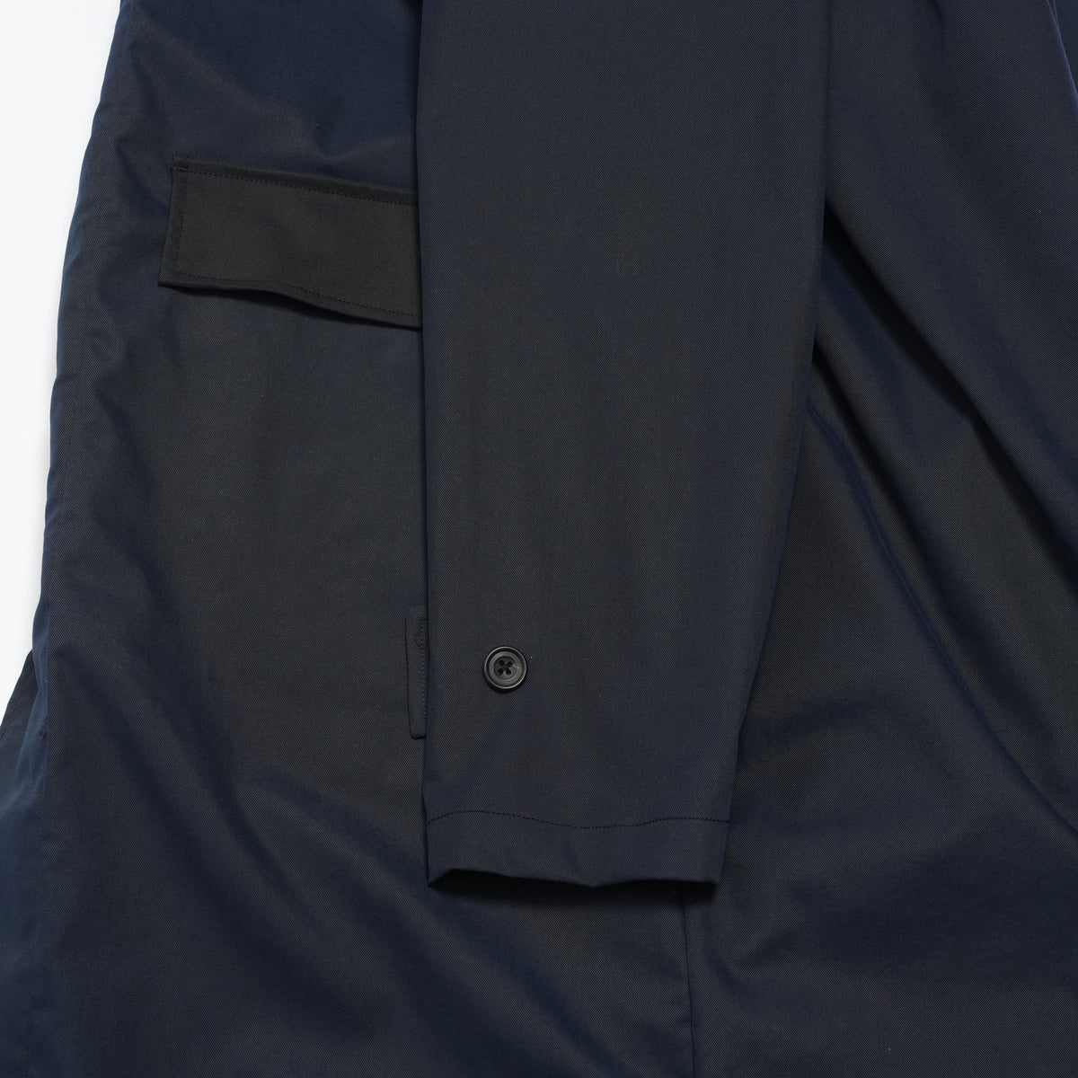 WRAP COAT -W PEACH SKIN – Navy | CATTA | 入荷予定アイテム