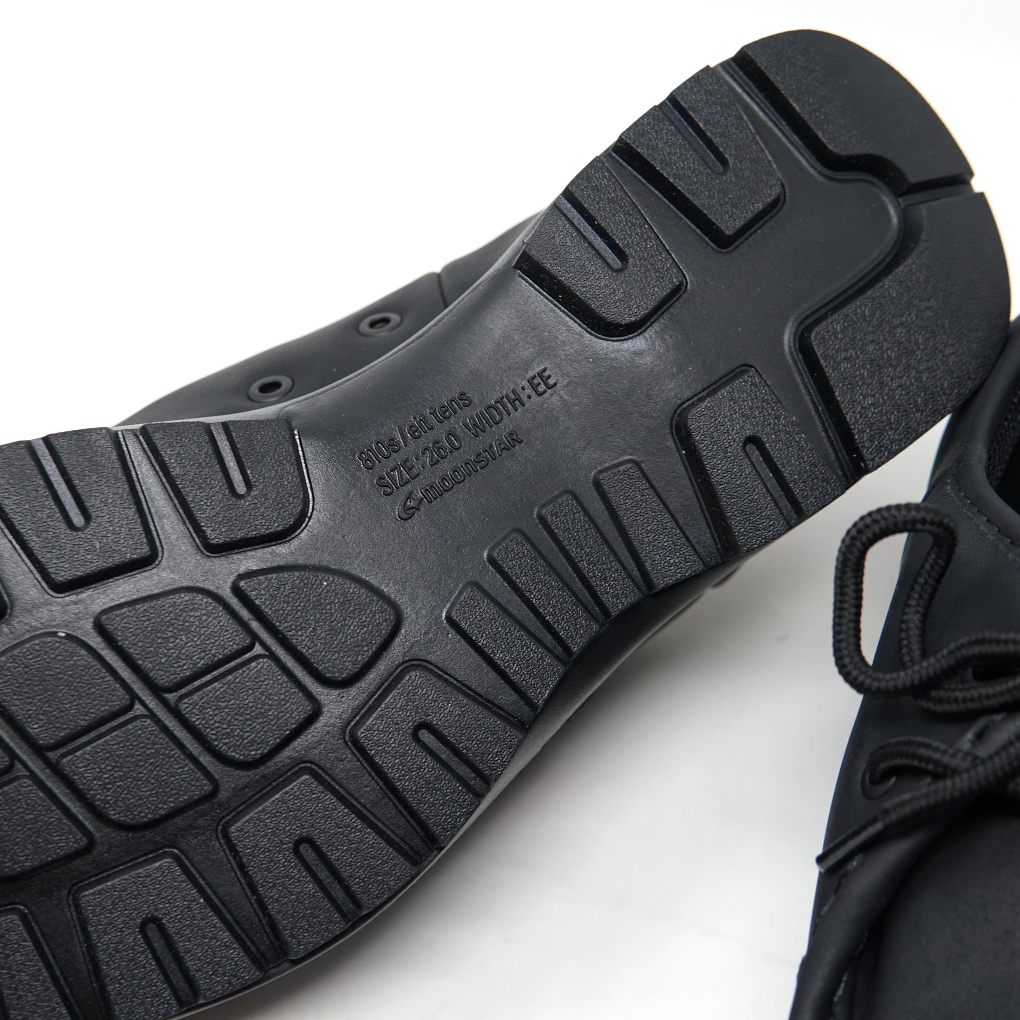 NO:ET036 | Name:COMUT | Color:MATTE BLACK【810S_エイトテンス】【MOONSTAR_ムーンスター】