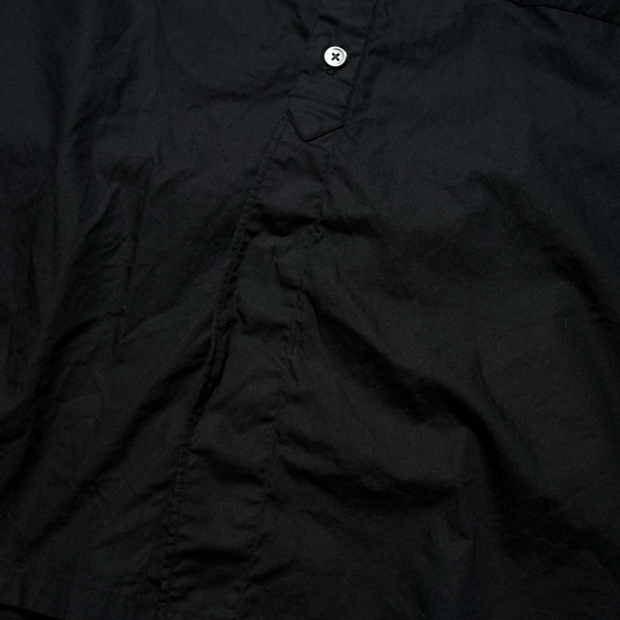 FPO-02_BLACK | FAKE PULLOVER SHIRT-BROAD | Color:Black【CATTA_カッタ】