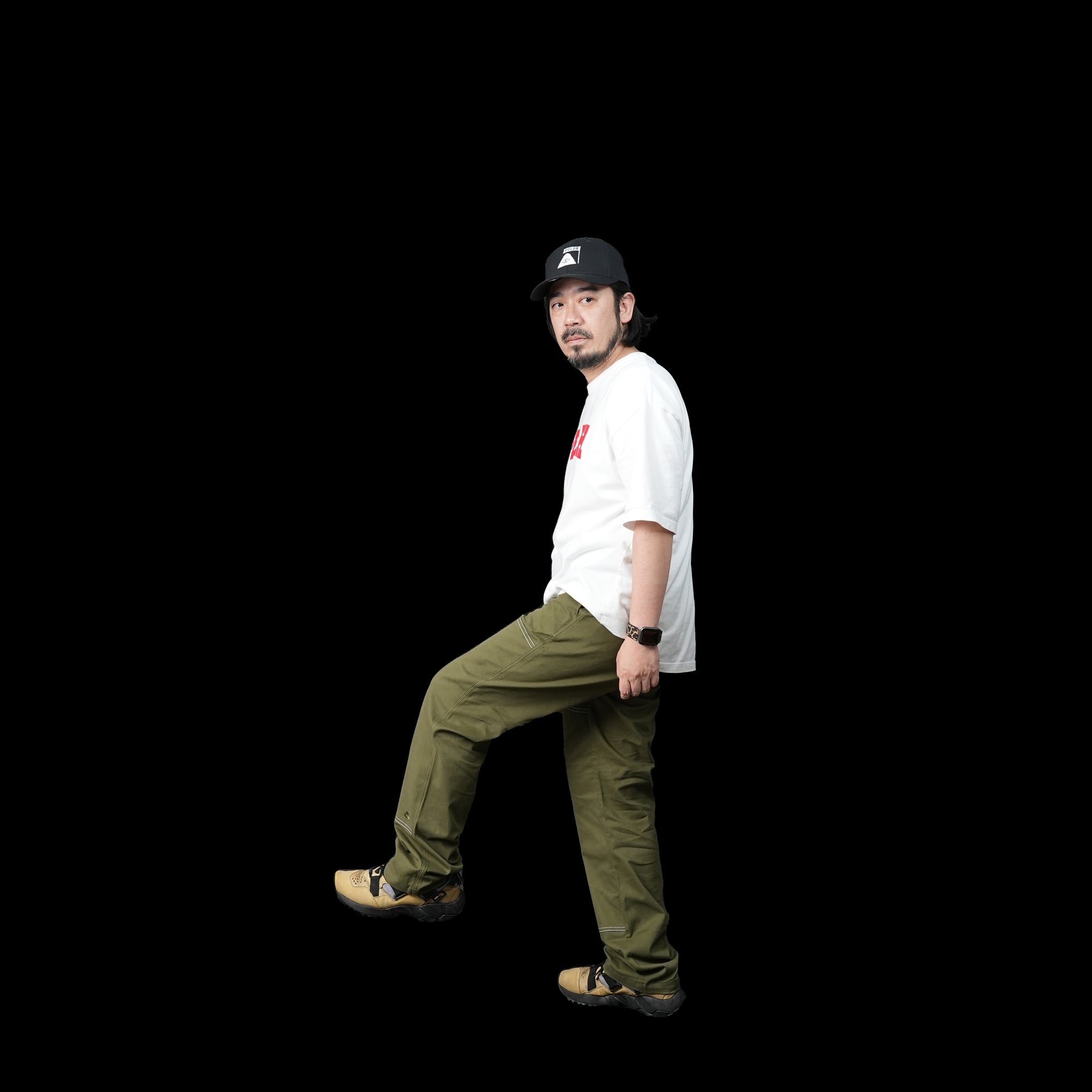 No:T00ACU7801 | Name:SUMMIT DAD HAT | Color:Black【POLER_ポーラー】