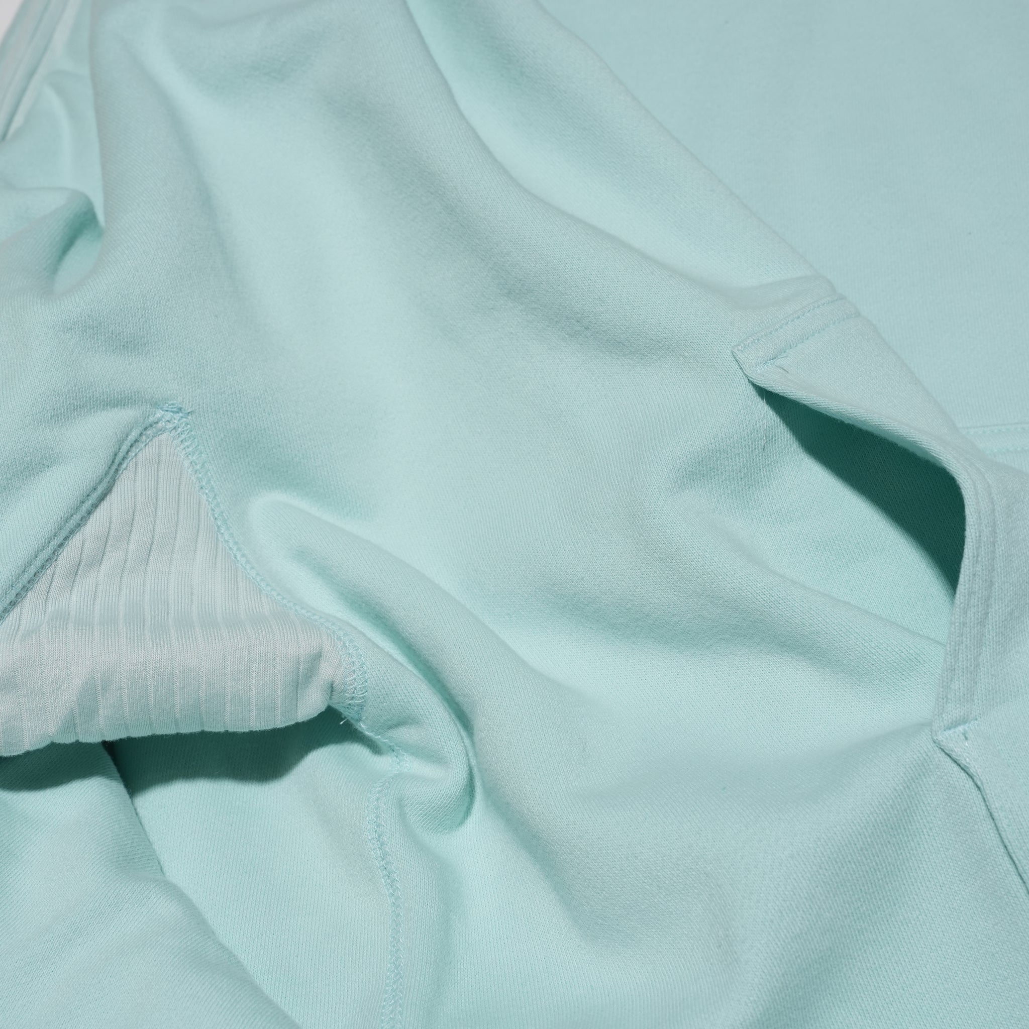D/S Hooded Sweatshirt – Sax | ADAN