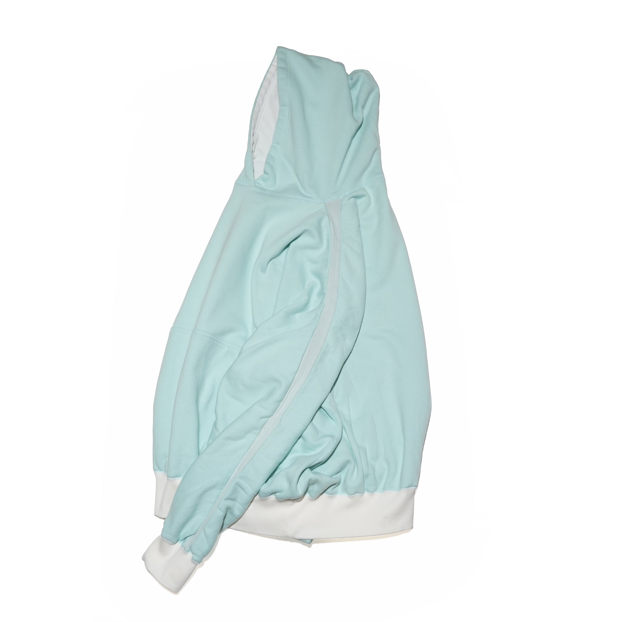 D/S Hooded Sweatshirt – Sax | ADAN