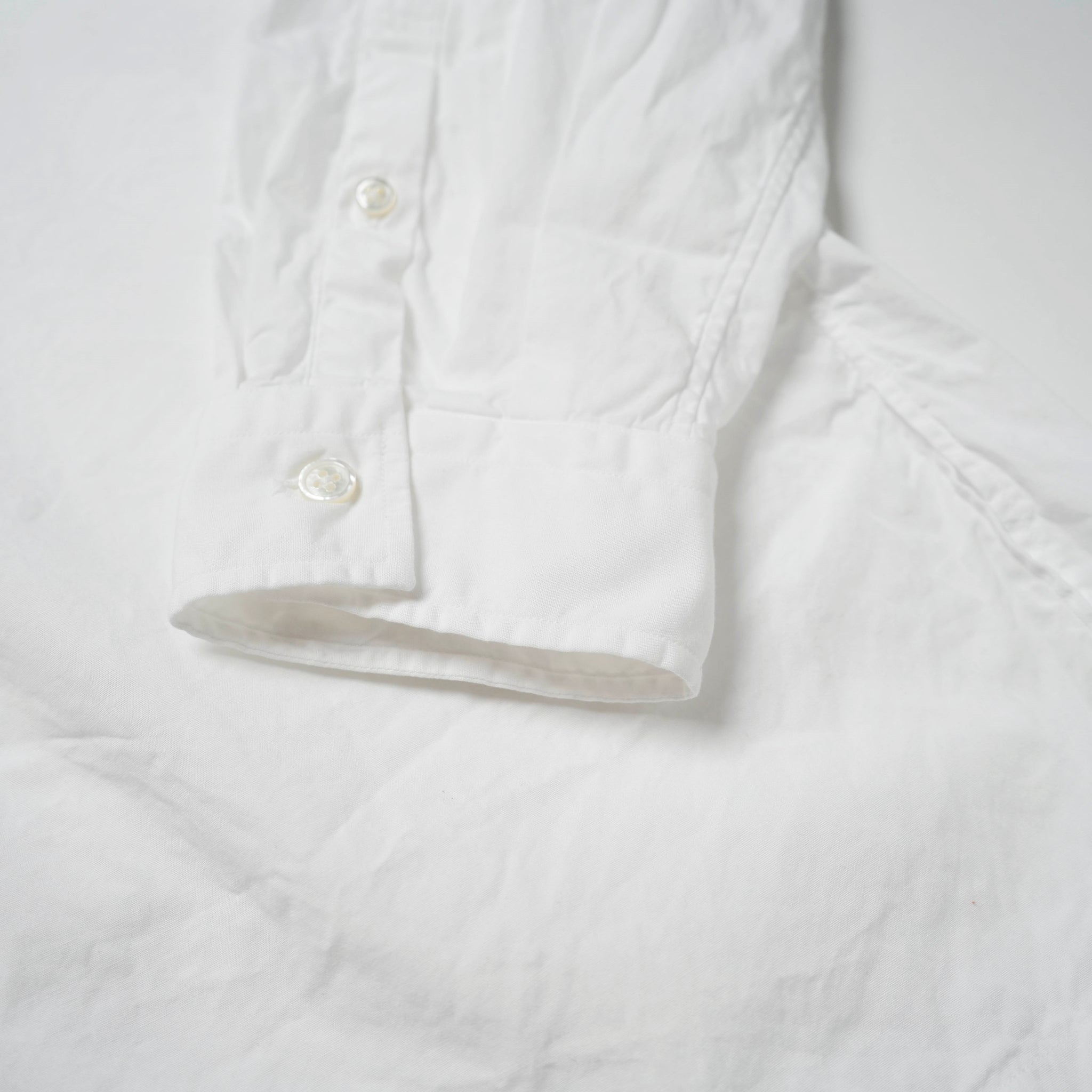 FPO-02_WHITE | FAKE PULLOVER SHIRT-BROAD | Color:White【CATTA_カッタ】