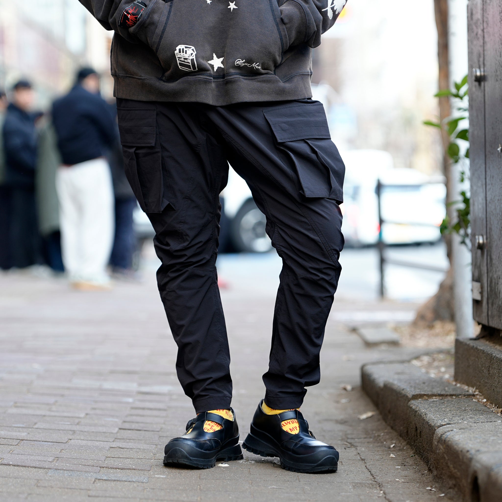 VG-PT-432_black | Grapping cargo {CORDURA} | Black【VIRGOwearworks_ヴァルゴウェアワークス】【archive】