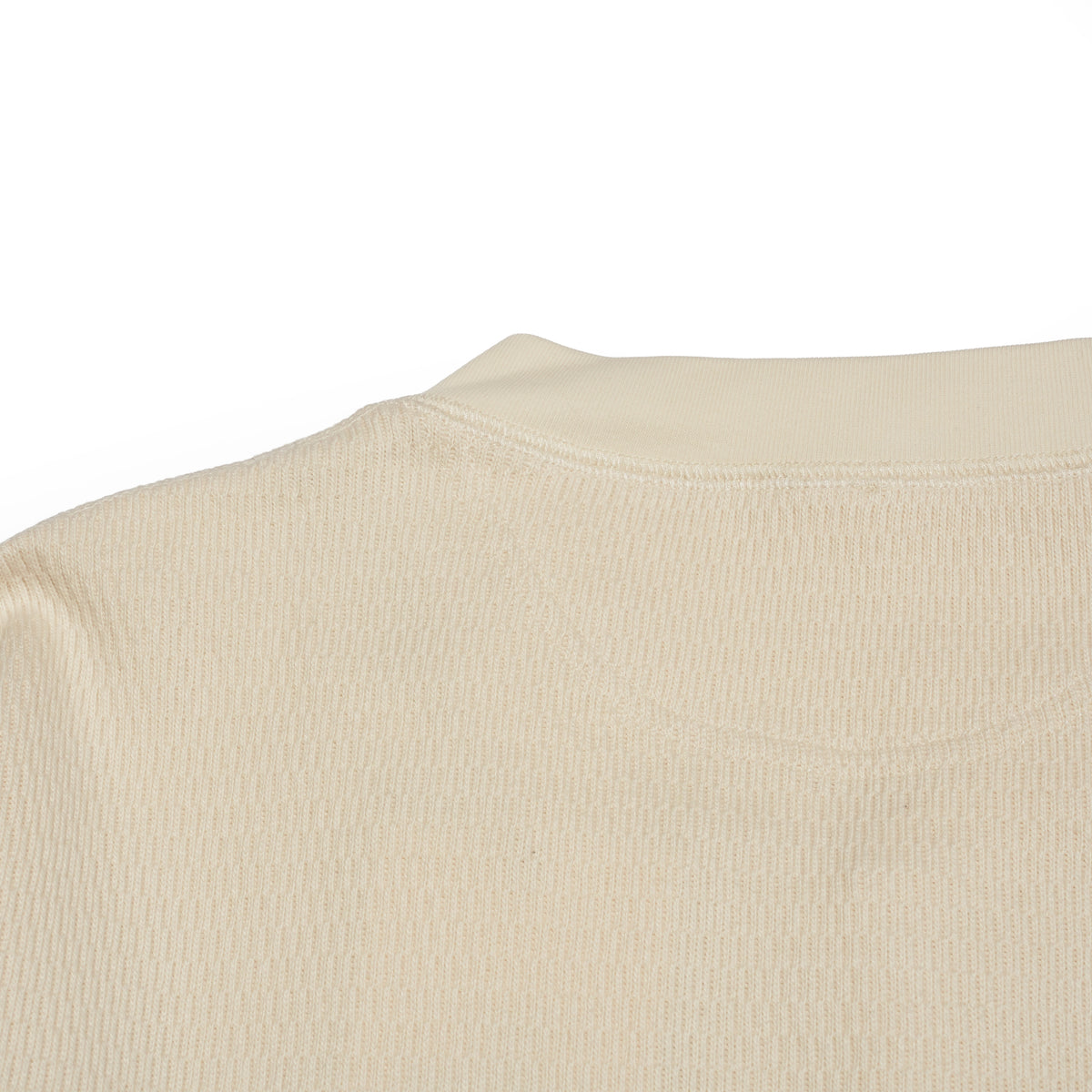 Honeycomb Henley LSTee – Ecru | ARMY TWILL