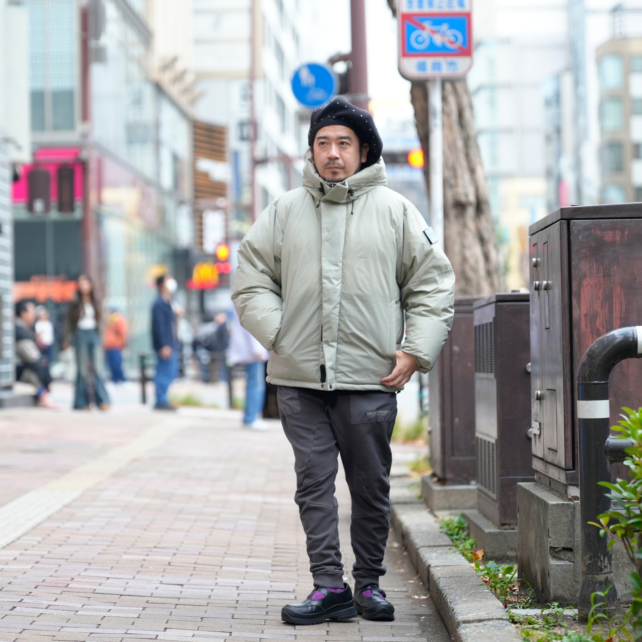 VLTR DOWN JKT | Color_Gray | No_VOO-SPG-186【VOO_ヴォー】