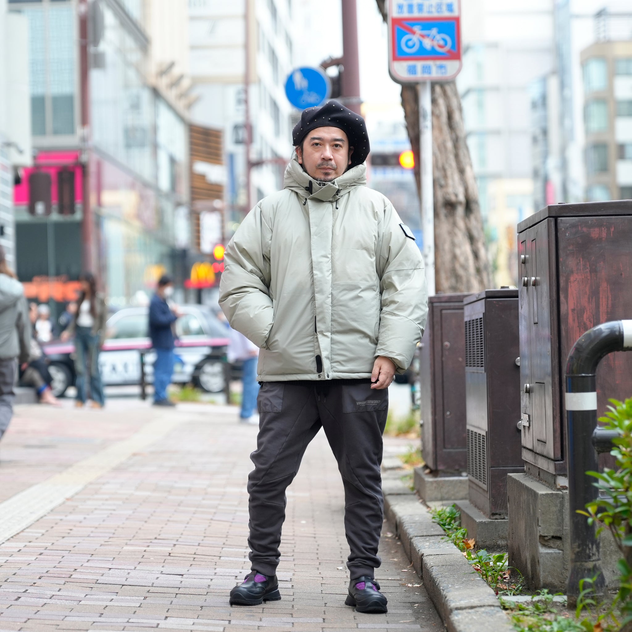 VLTR DOWN JKT | Color_Gray | No_VOO-SPG-186【VOO_ヴォー】