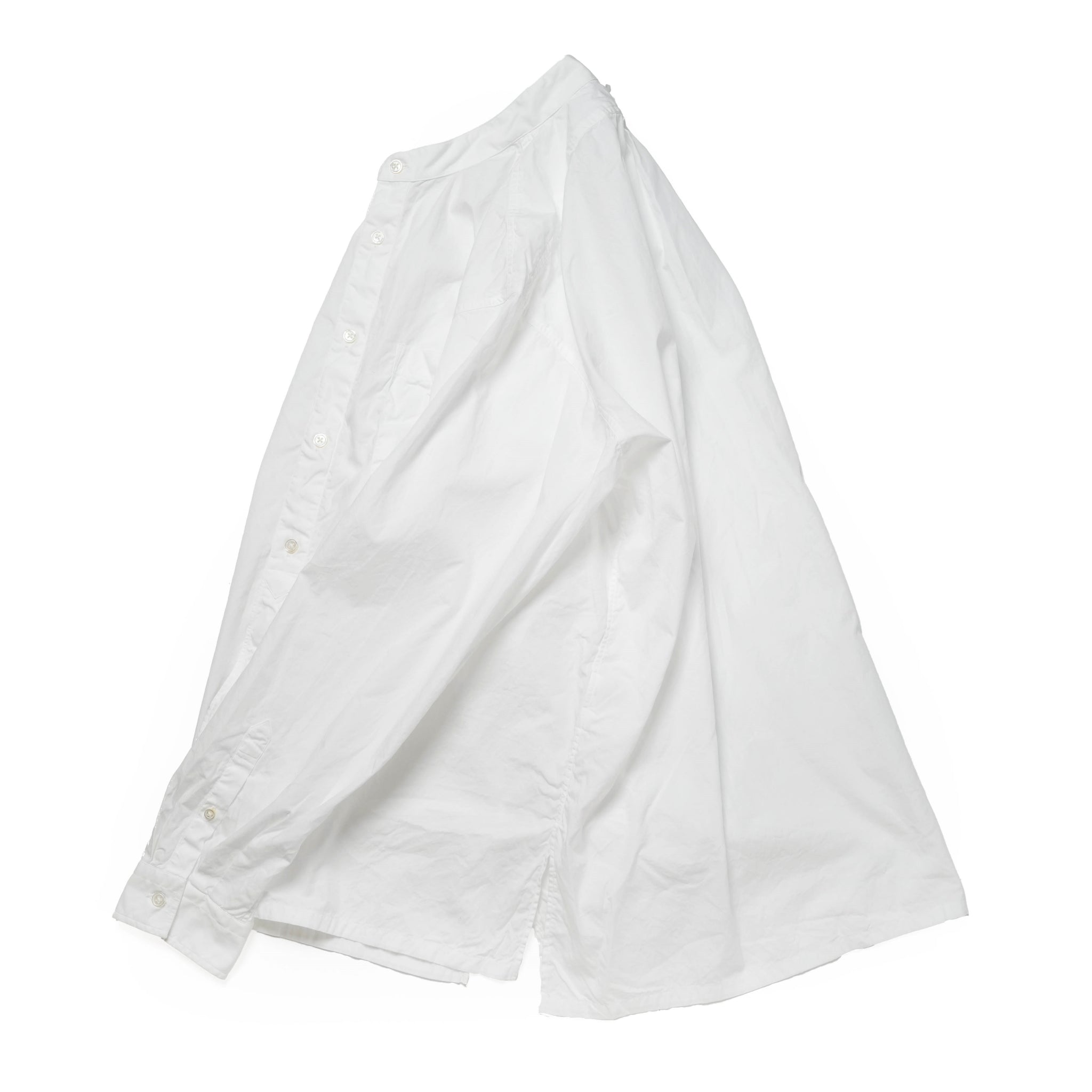 FPO-02_WHITE | FAKE PULLOVER SHIRT-BROAD | Color:White【CATTA_カッタ】