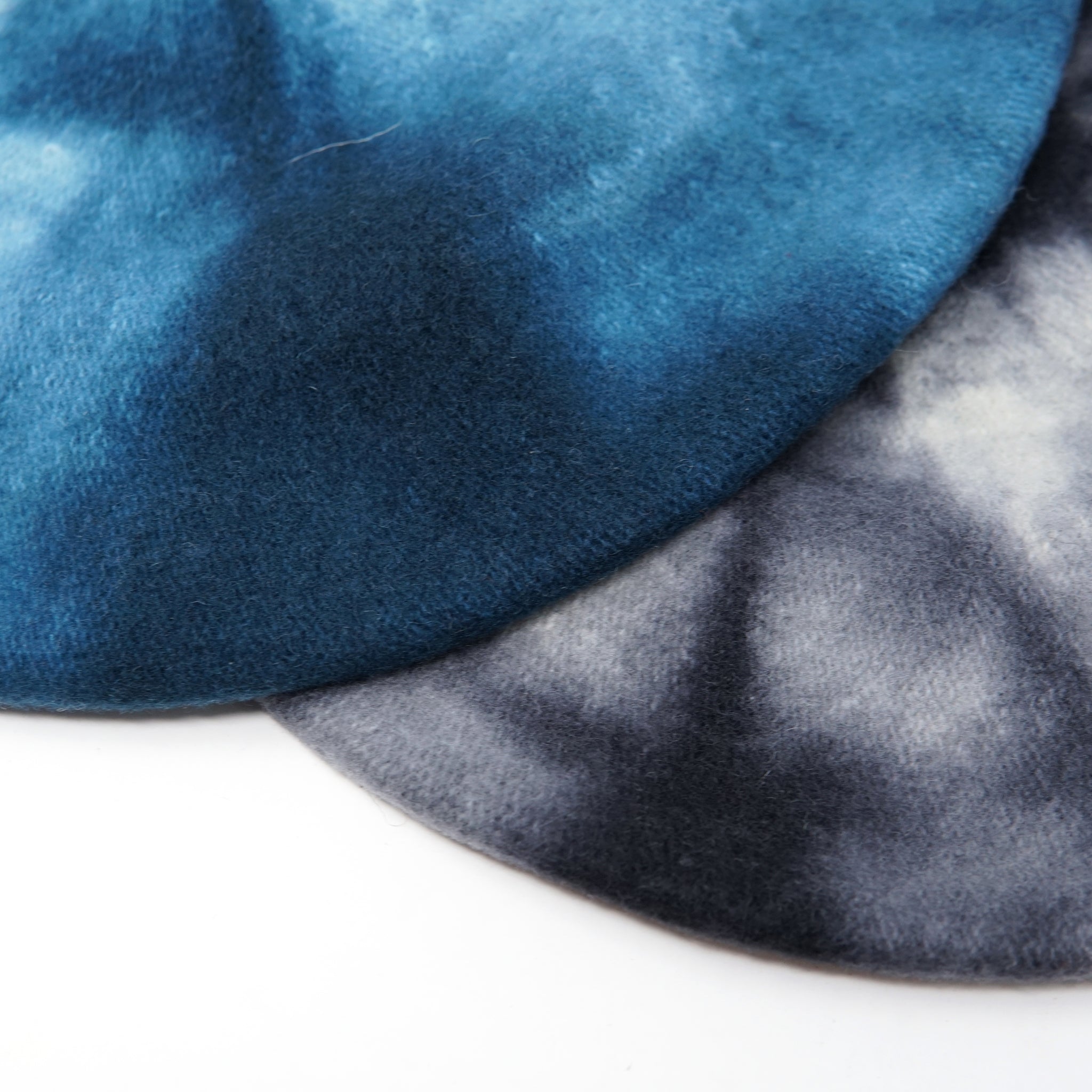 KO-013 | Classical Beret Tie Dye | Color:Black/Petrol【KOPKA_コプカ】