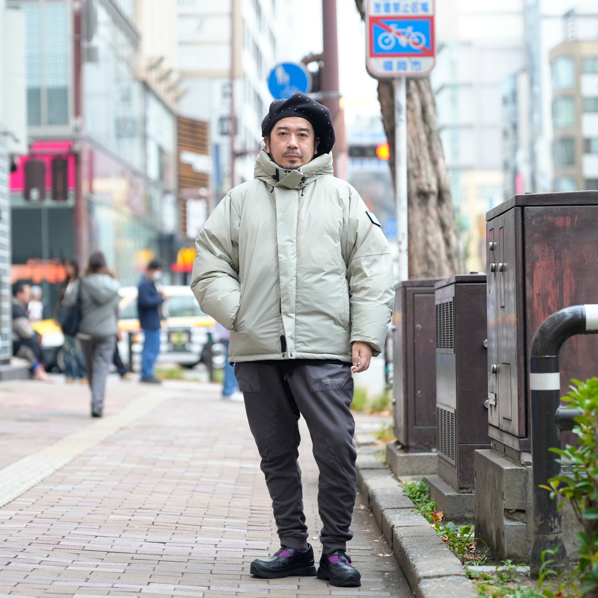 VLTR DOWN JKT | Color_Gray | No_VOO-SPG-186【VOO_ヴォー】