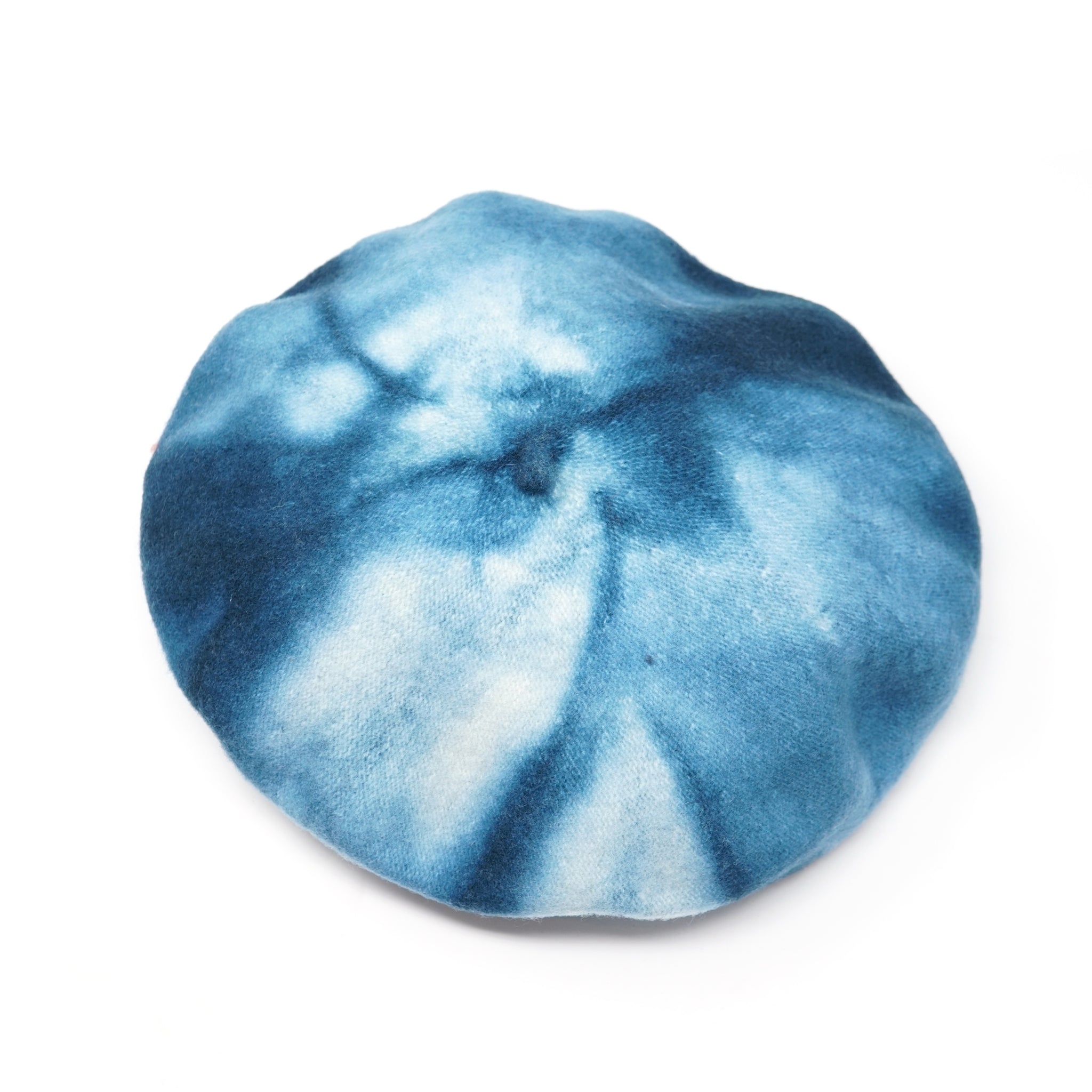 KO-013 | Classical Beret Tie Dye | Color:Black/Petrol【KOPKA_コプカ】