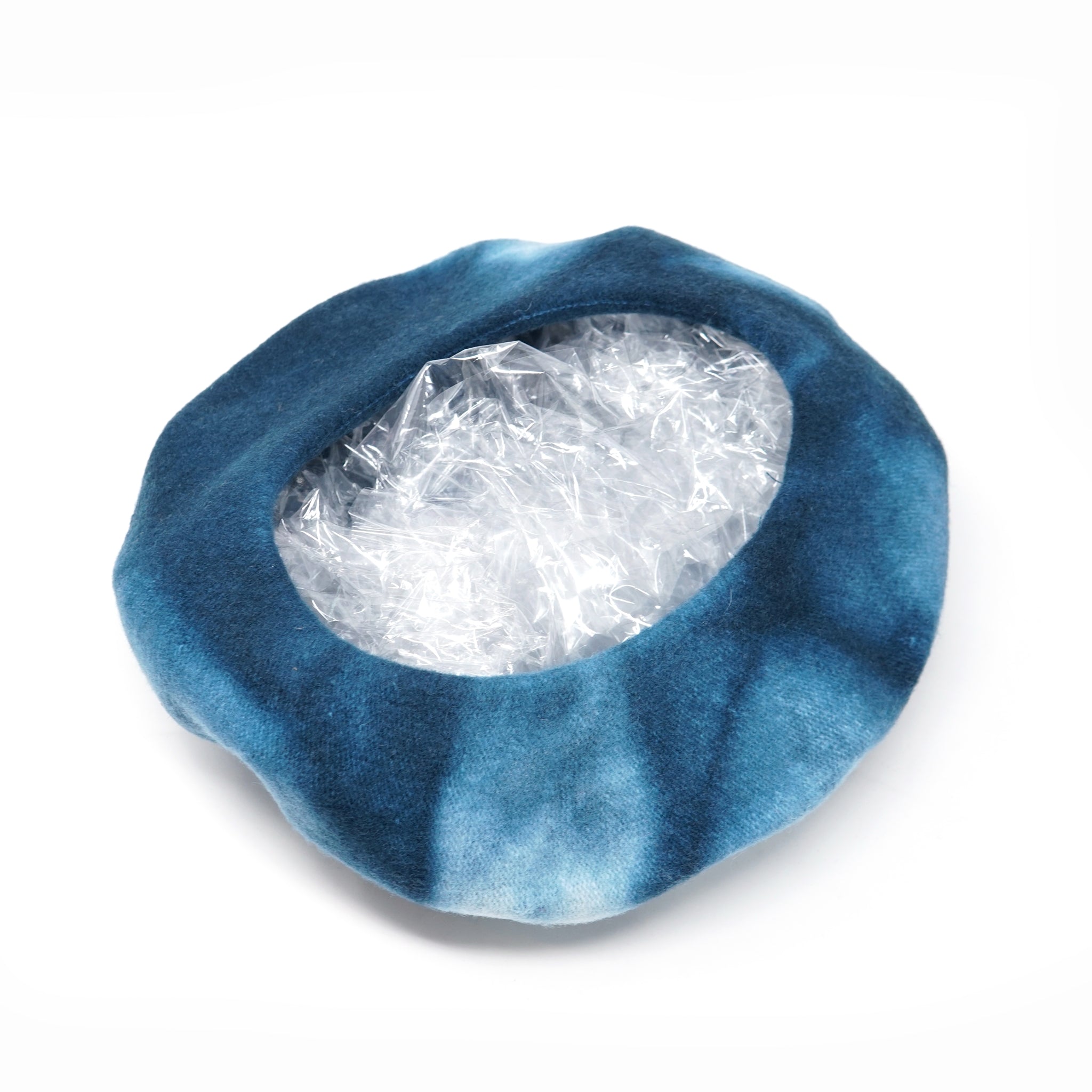 KO-013 | Classical Beret Tie Dye | Color:Black/Petrol【KOPKA_コプカ】