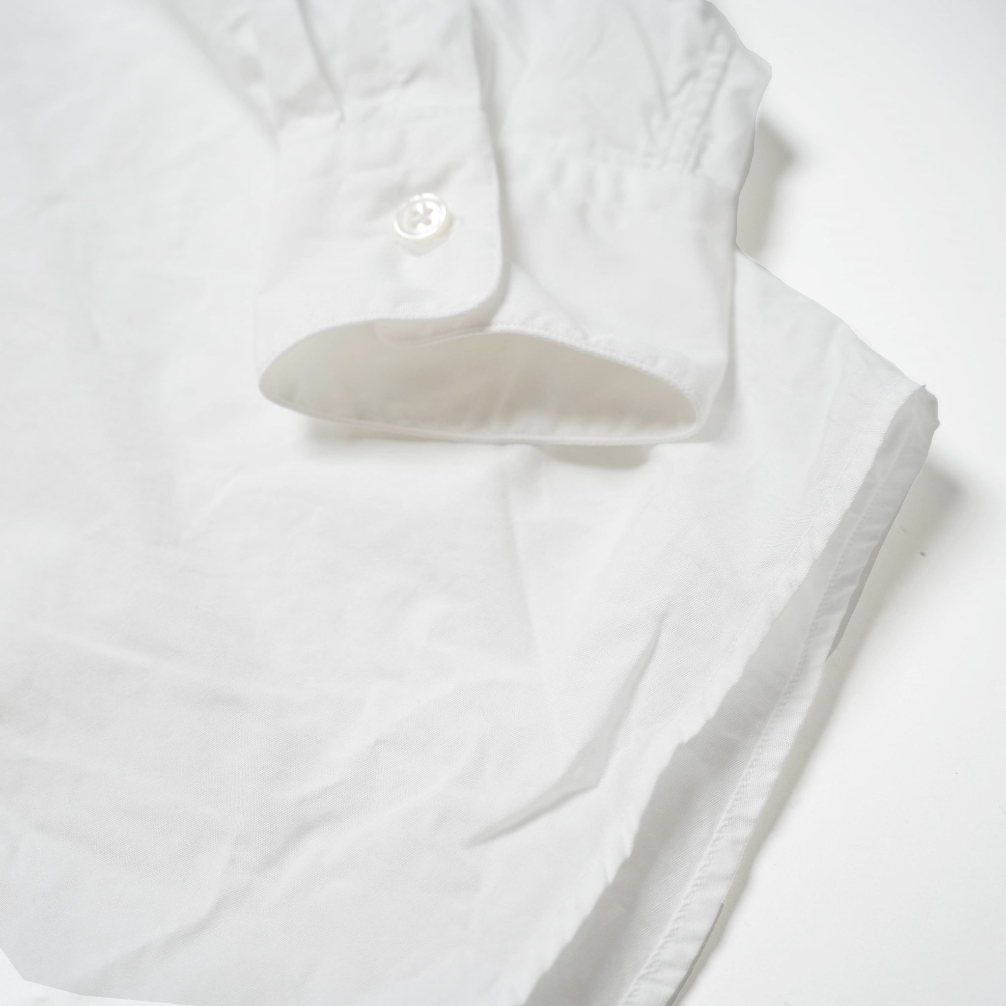 RG-03_WHITE | REGULAR COLLAR SHIRT-BROAD | Color:White【CATTA_カッタ】