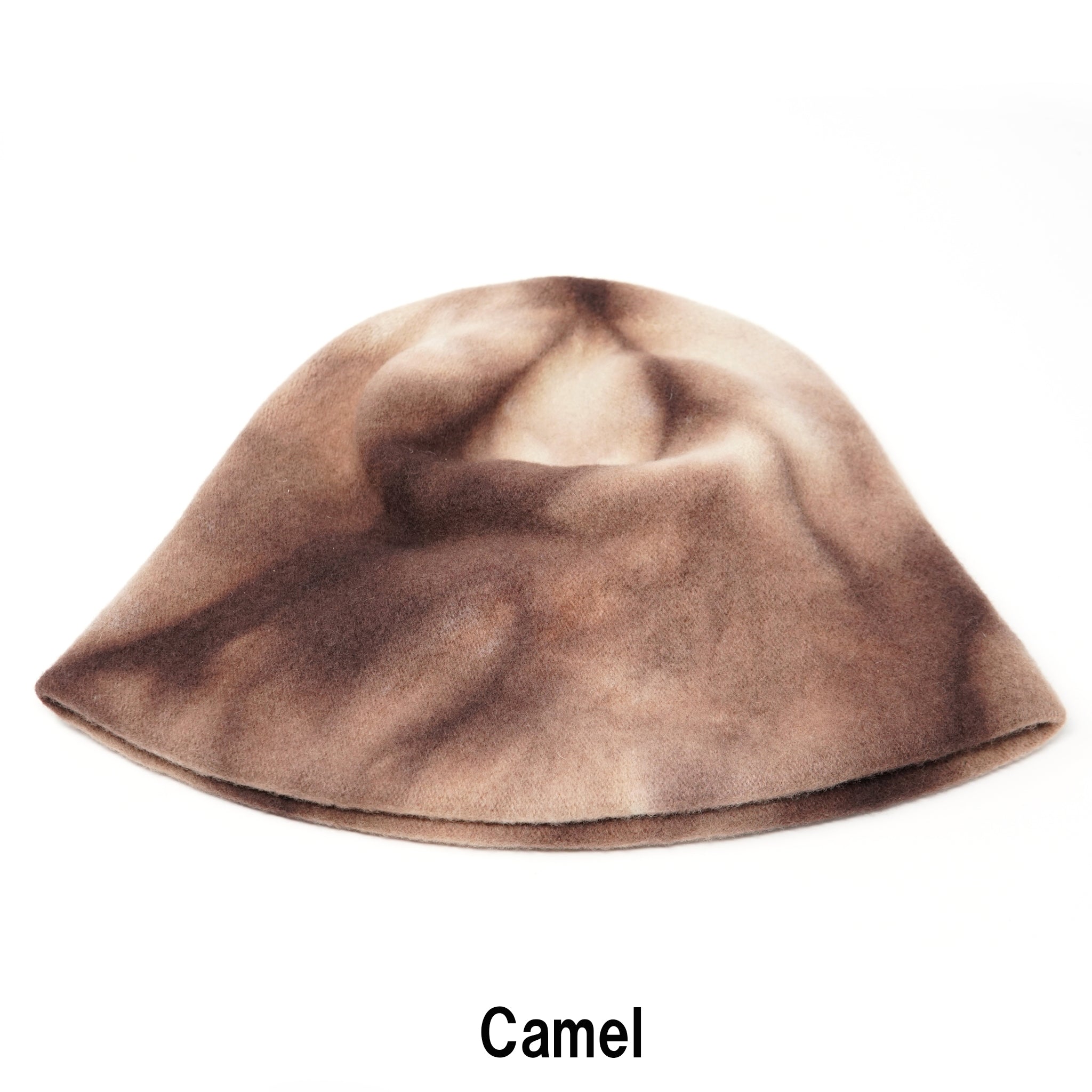 KO-014 | Clochard Hat Tie Dye | Color:Anthracite/Camel/Stone【KOPKA_コプカ】
