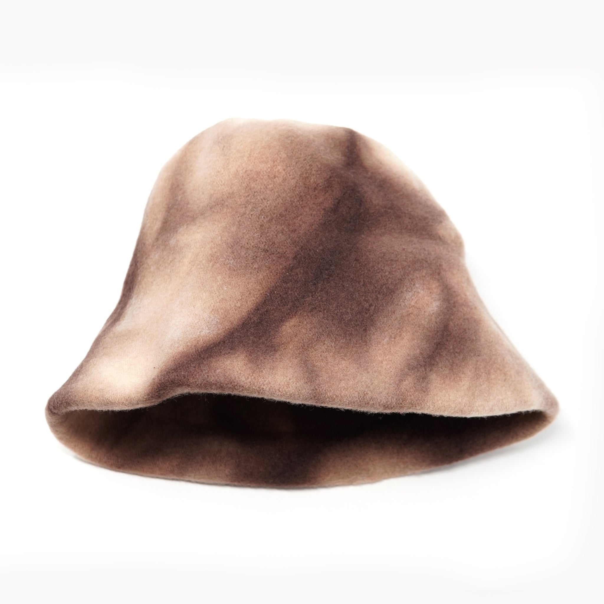 KO-014 | Clochard Hat Tie Dye | Color:Anthracite/Camel/Stone【KOPKA_コプカ】