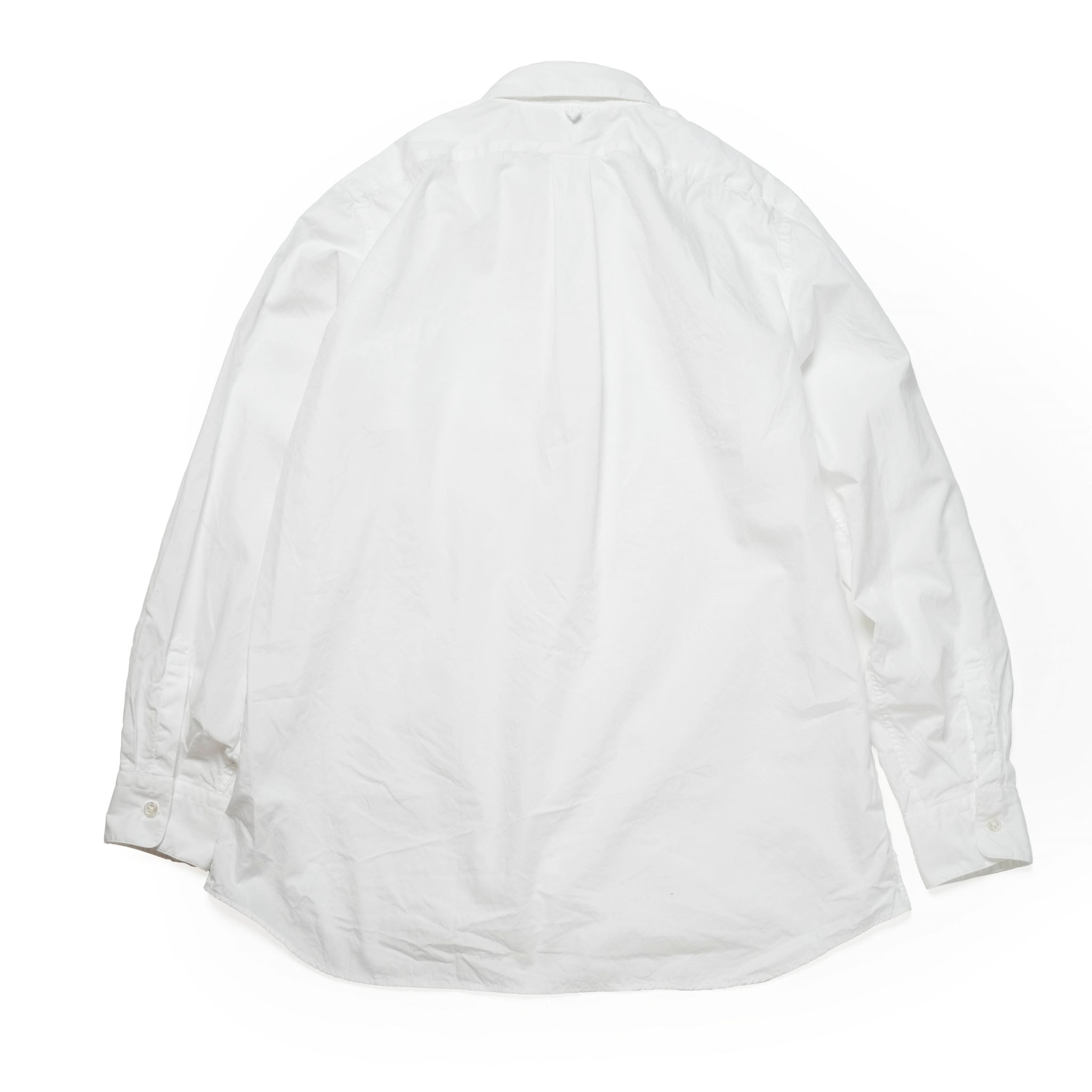RG-03_WHITE | REGULAR COLLAR SHIRT-BROAD | Color:White【CATTA_カッタ】