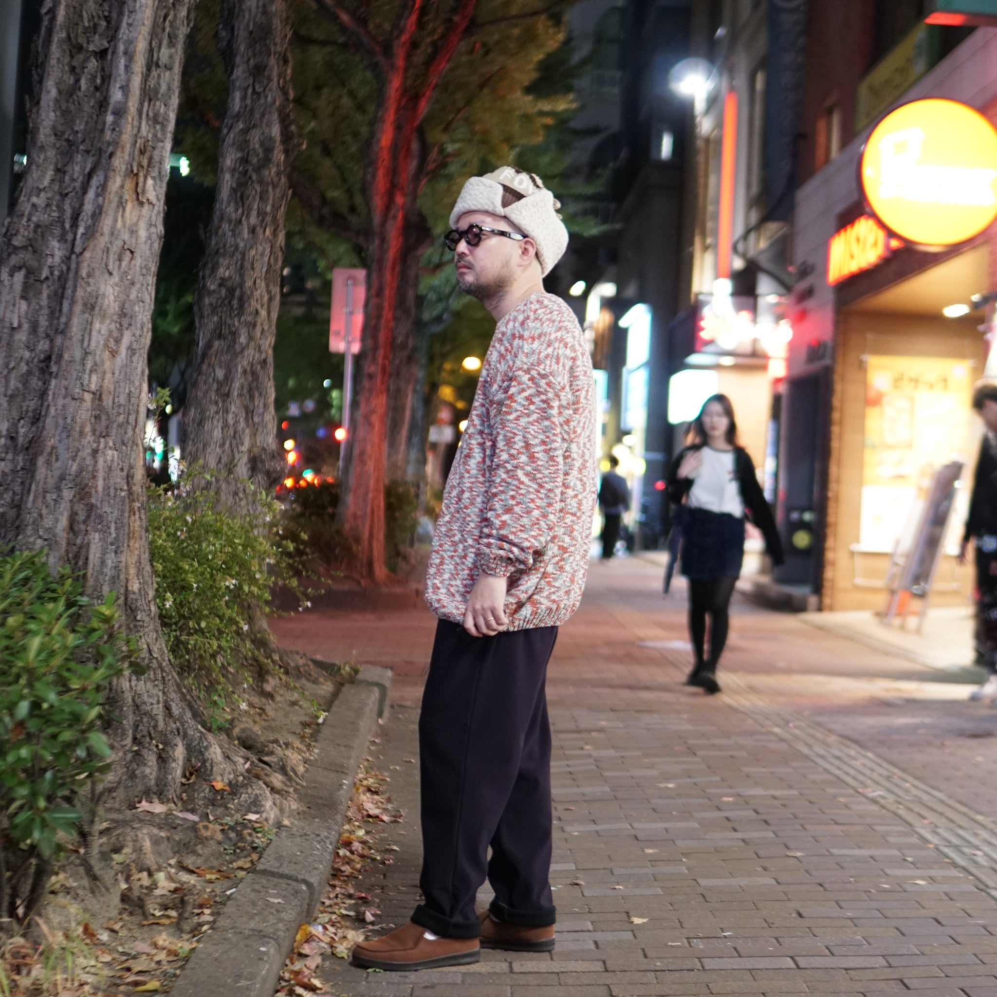 No:KLM23FPT1103 | Name:KOHN | Color:Black/Purple【KELEN MEN_ケレン】