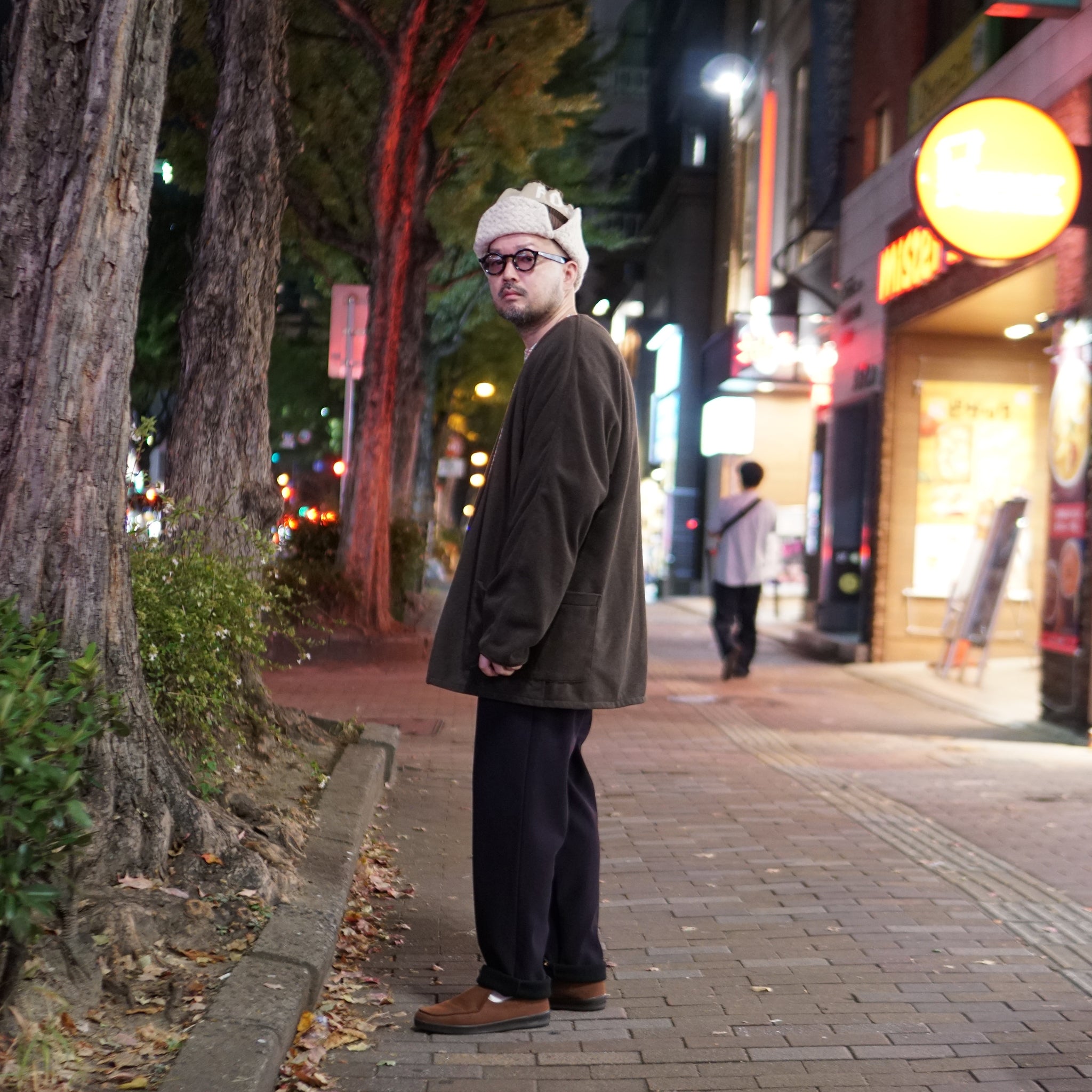 No:2023aw-SP-05 | Name:DOLMAN CARDIGAN-POLARTEC 202 SERIECS | Color:Brown【CATTA_カッタ】