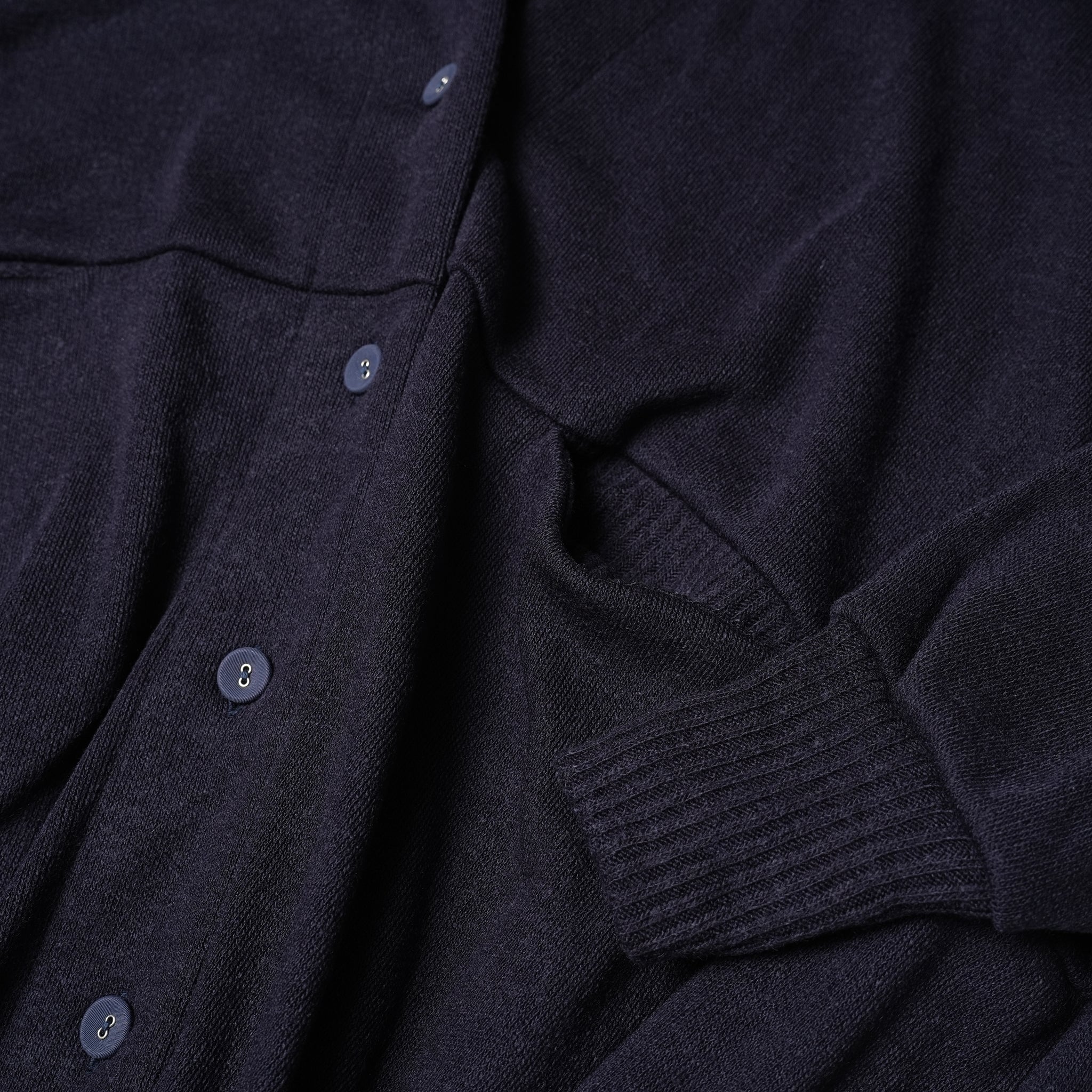 No:SF23AW-21 | Name:Scarf Gawn Cardigan | Color:Navy【STOF_ストフ】