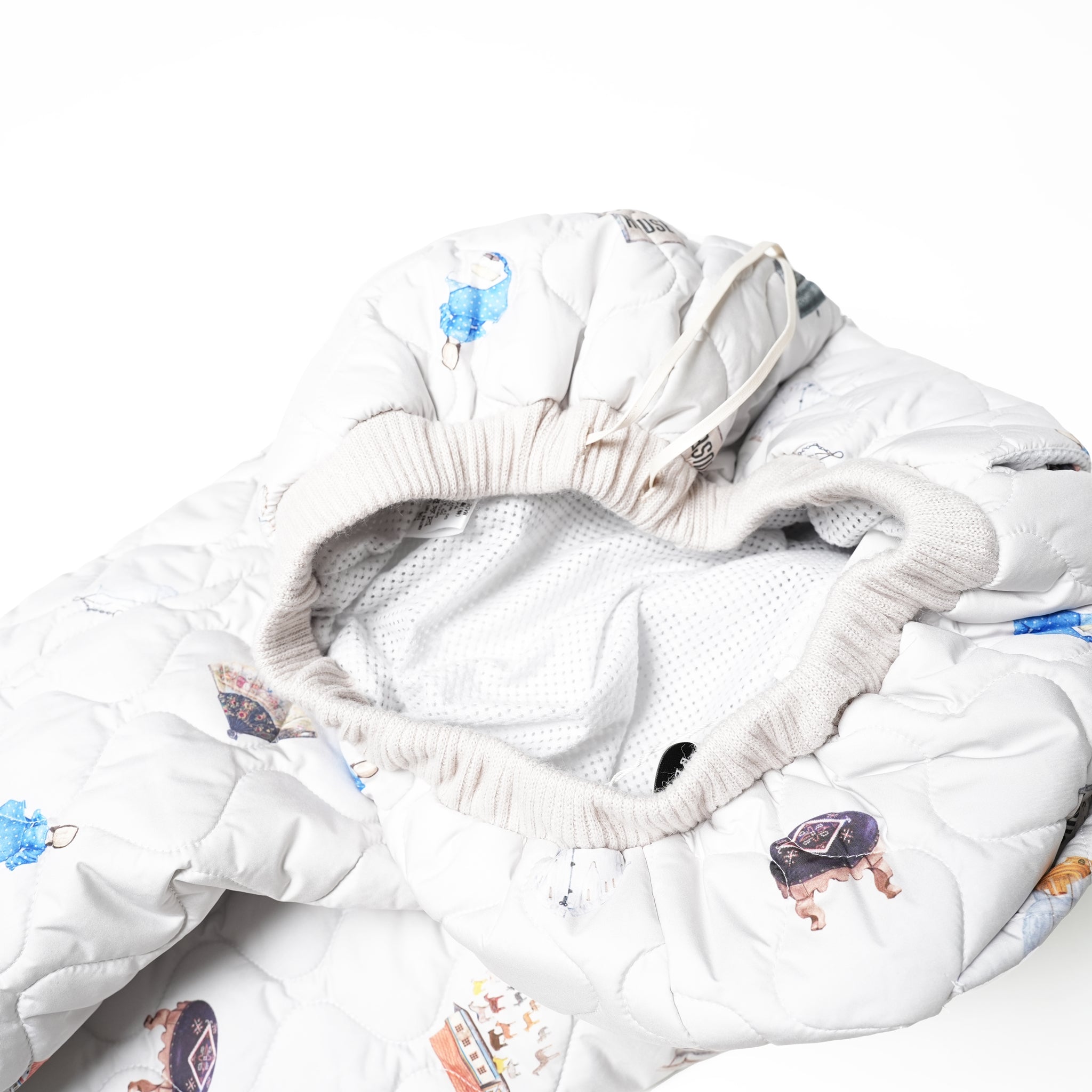 No:bsd23AW-03a | Name:Barn Antique Quilting Pants | Color:Off White【BEDSIDEDRAMA_ベッドサイドドラマ】