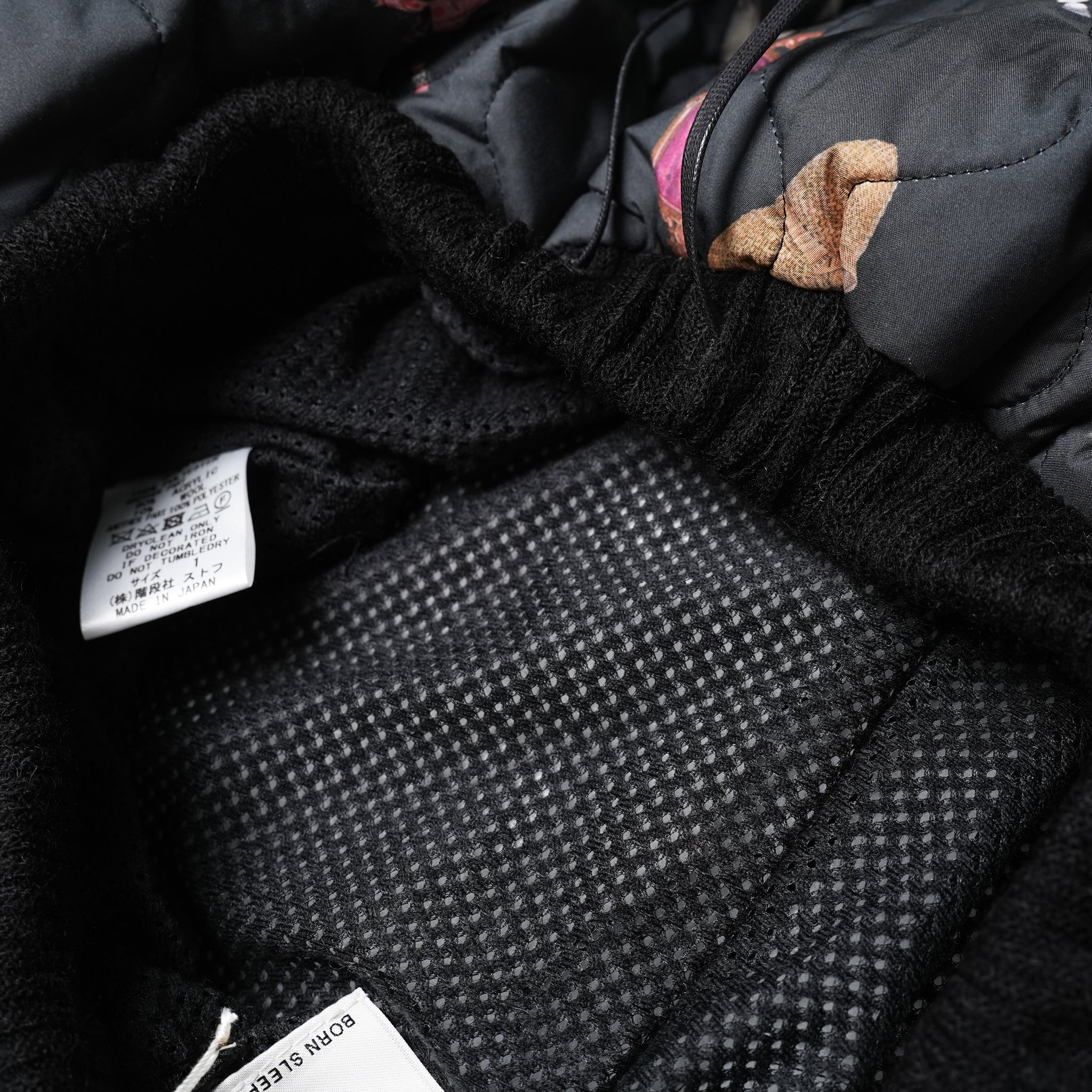 No:bsd23AW-03b | Name:Barn Antique Quilting Pants | Color:Black【BEDSIDEDRAMA_ベッドサイドドラマ】