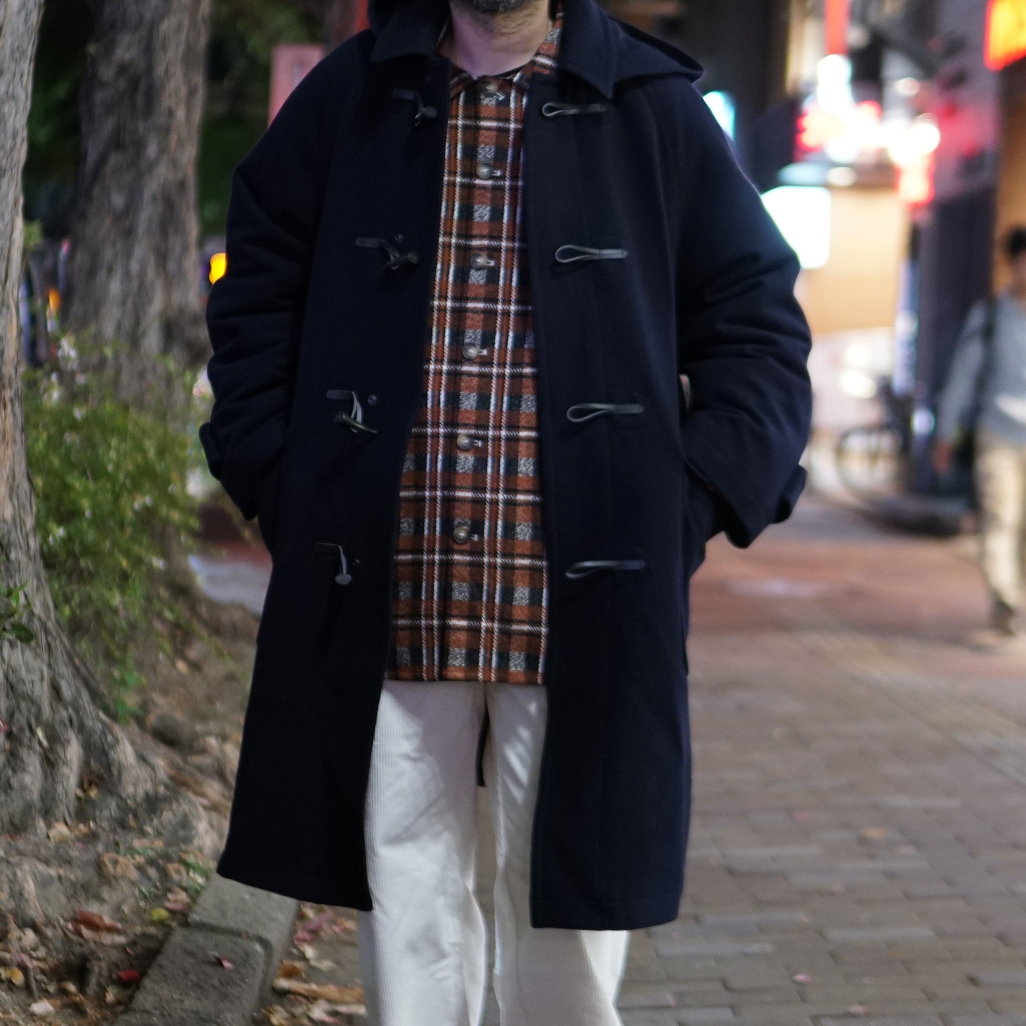 FEW23WJK5105 | DUFFLE DOWN COAT – Navy | MIFFEW