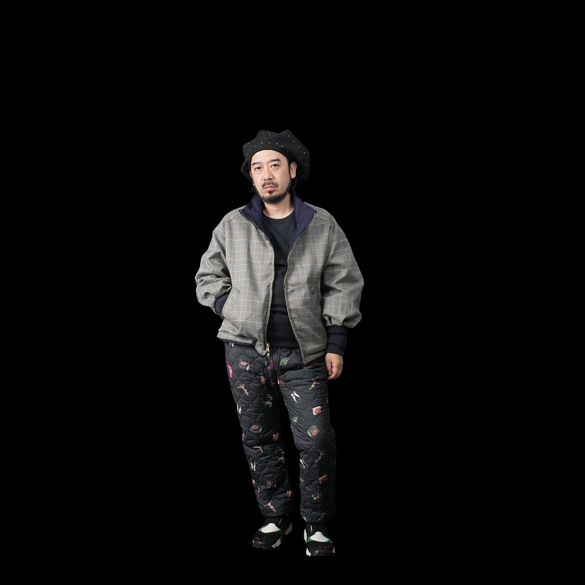 No:MIL23FJK3202 | Name:REV SWING TOP | Color:Navy/Khaki【KHA:KI_カーキ】