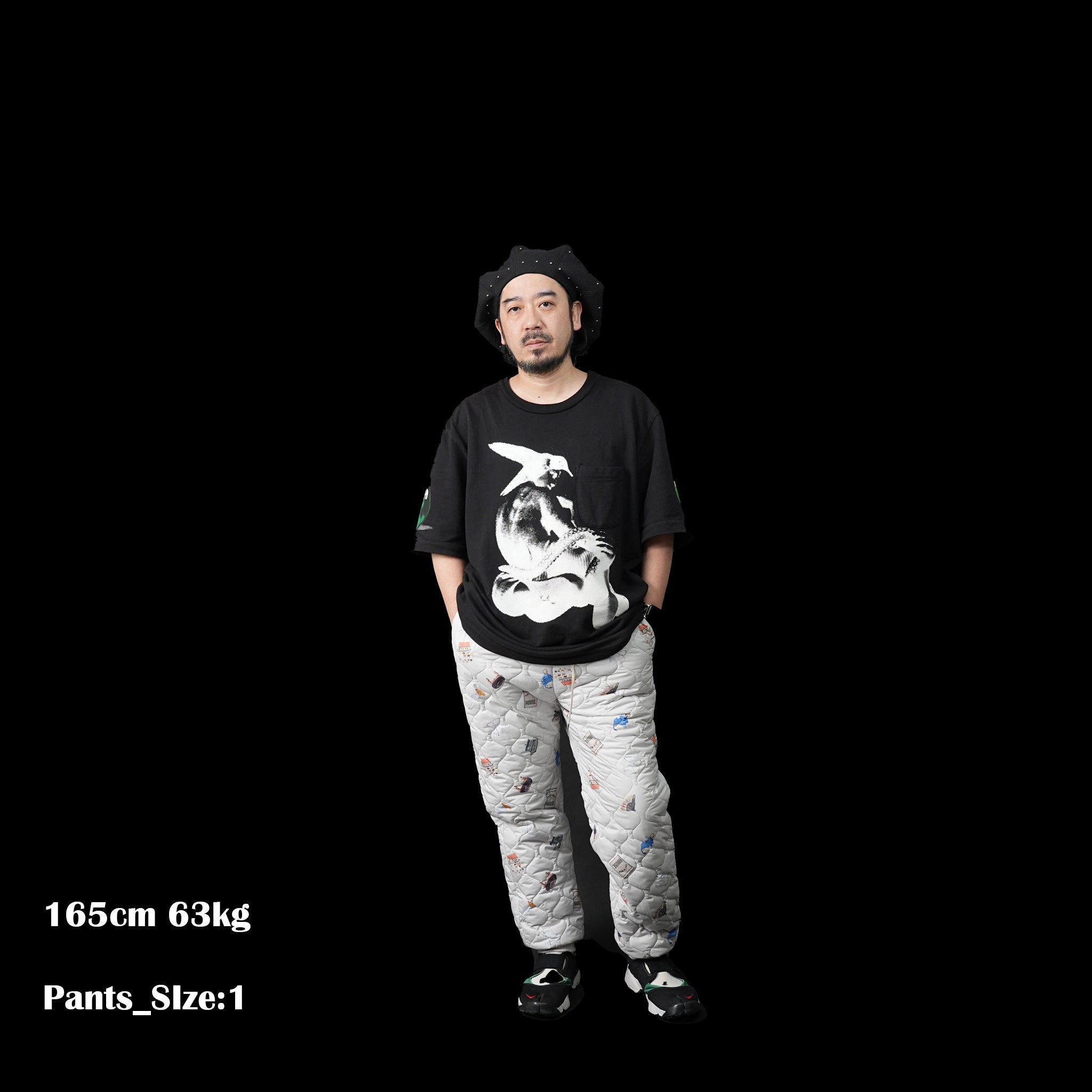 No:bsd23AW-03a | Name:Barn Antique Quilting Pants | Color:Off White【BEDSIDEDRAMA_ベッドサイドドラマ】