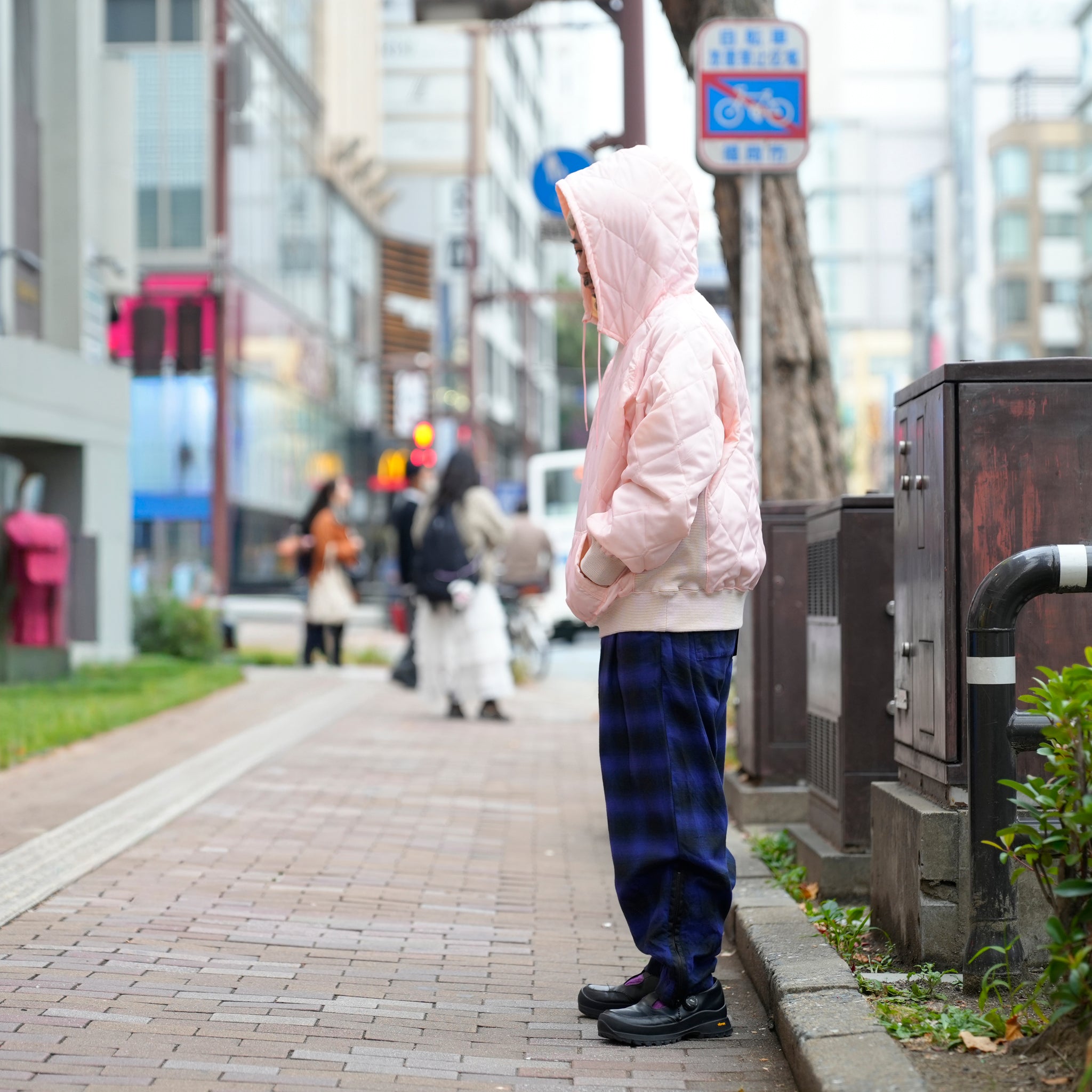 VG-PT-447 | BATTLECHECK OVERDRIVE PANTS | Color:Blue【VIRGOwearworks_ヴァルゴウェアワークス】