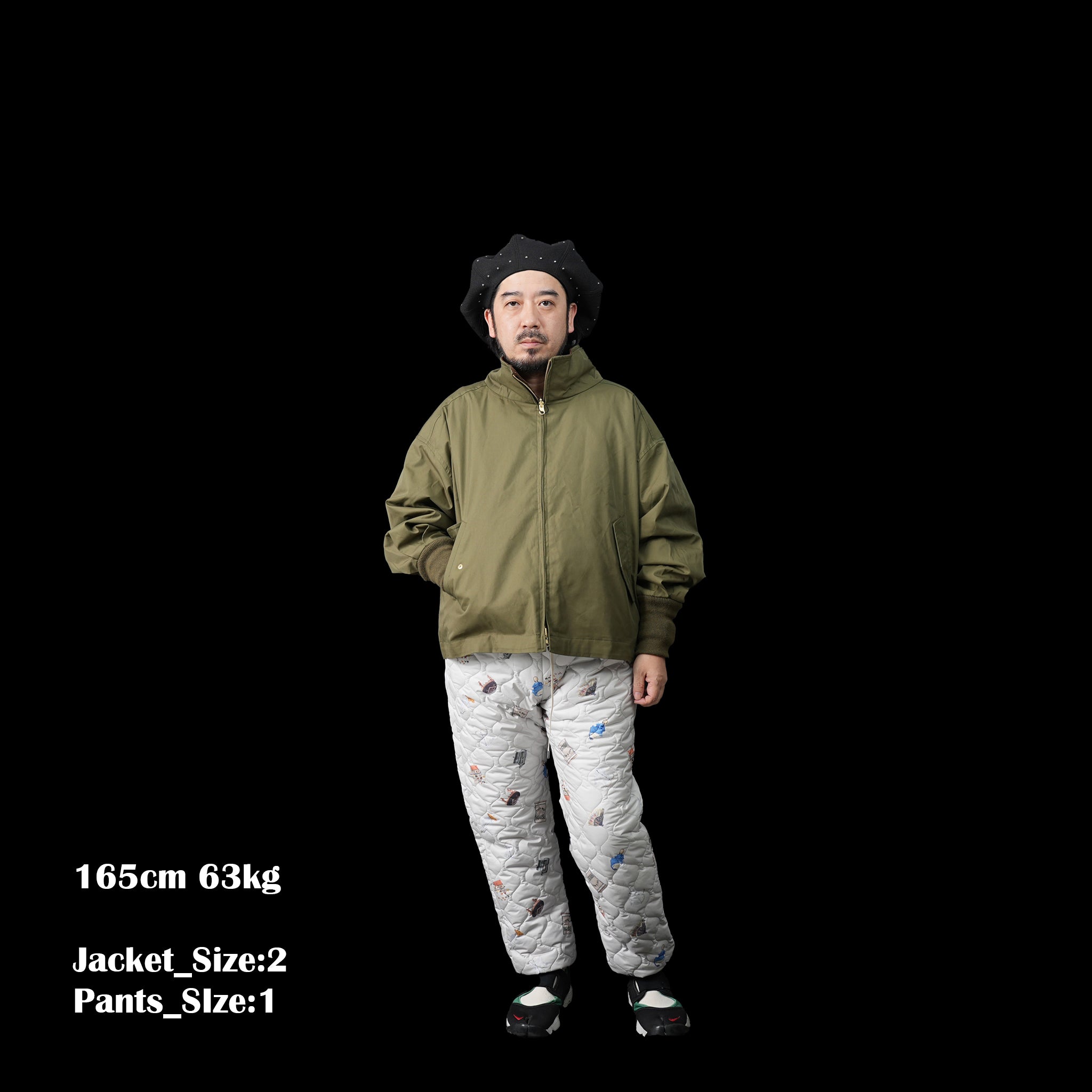 No:MIL23FJK3202 | Name:REV SWING TOP | Color:Navy/Khaki【KHA:KI_カーキ】