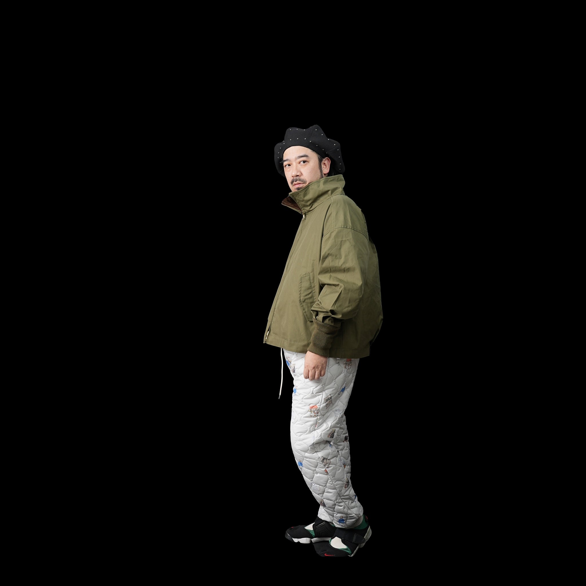 No:MIL23FJK3202 | Name:REV SWING TOP | Color:Navy/Khaki【KHA:KI_カーキ】