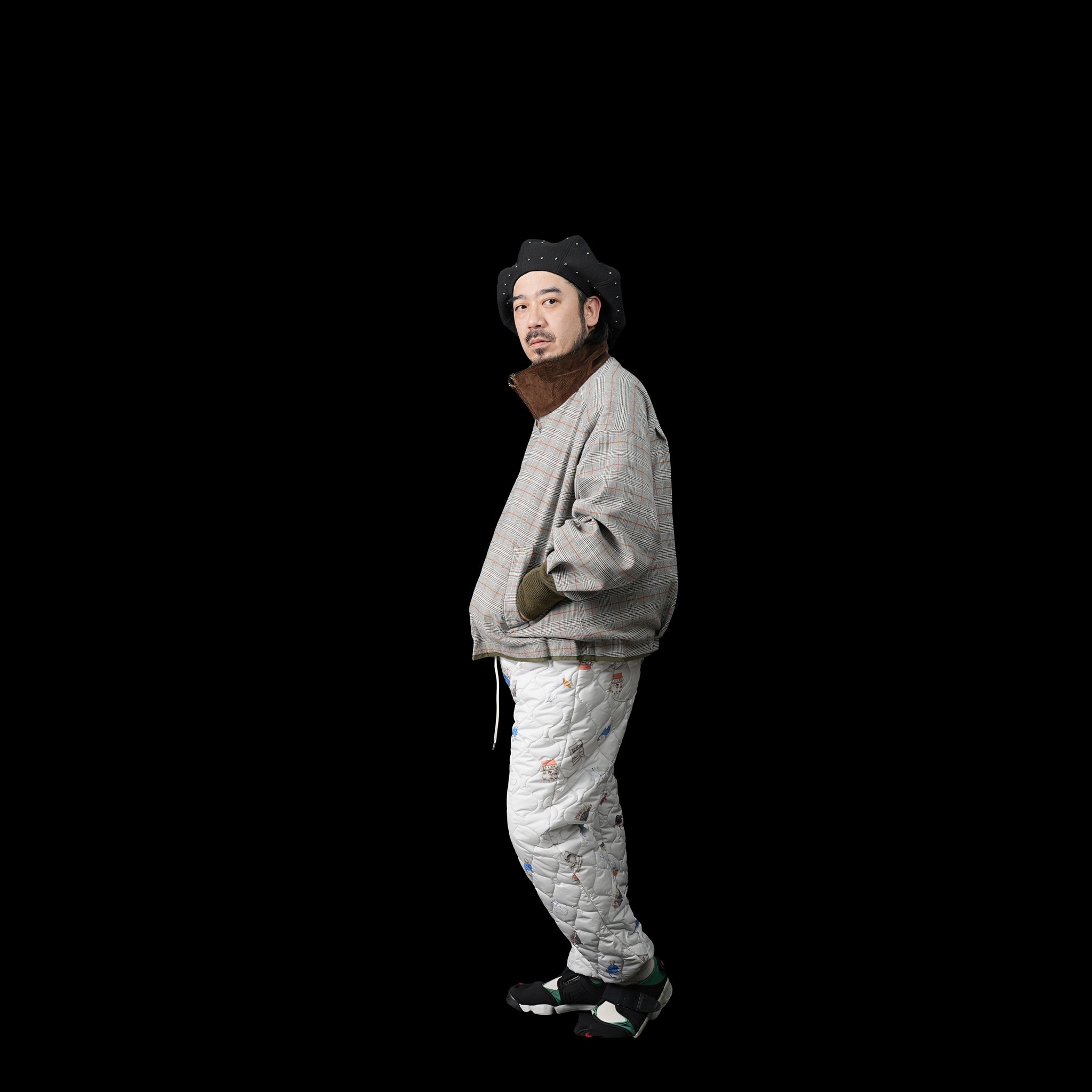 No:MIL23FJK3202 | Name:REV SWING TOP | Color:Navy/Khaki【KHA:KI_カーキ】