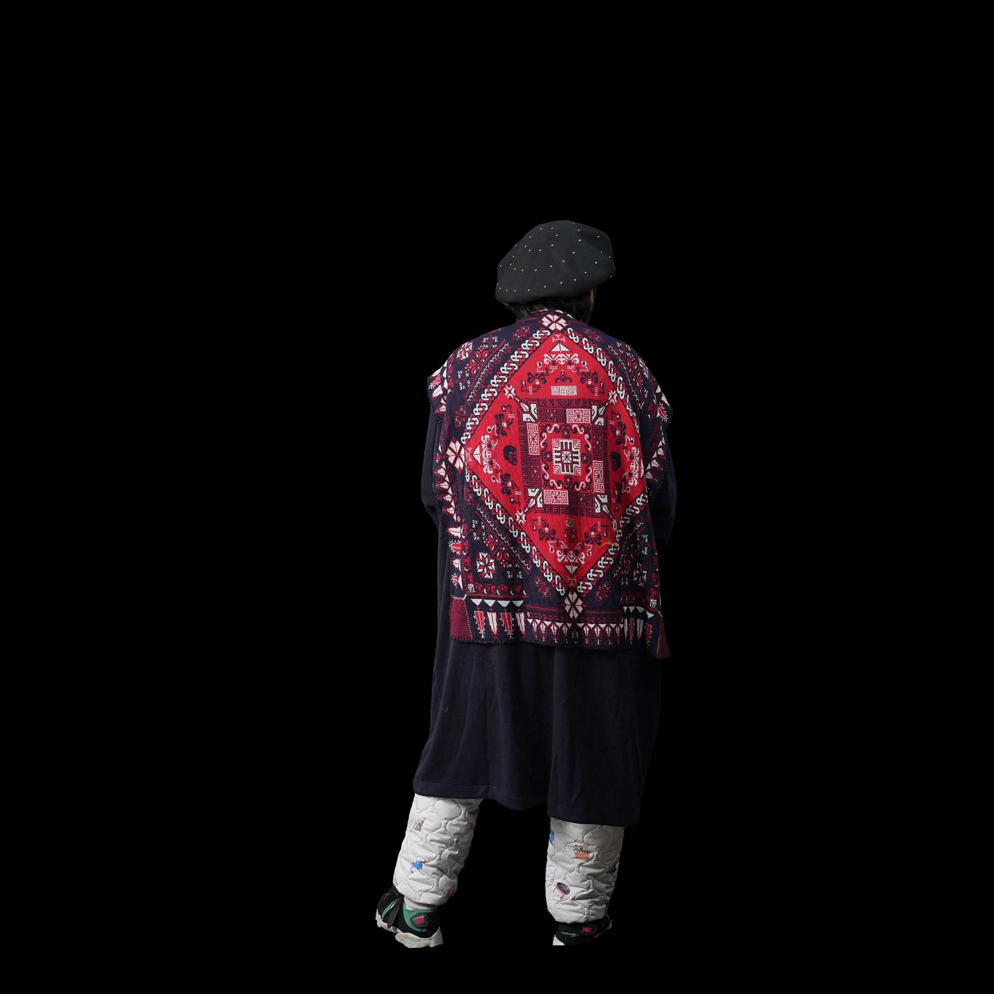 No:SF23AW-21 | Name:Scarf Gawn Cardigan | Color:Navy【STOF_ストフ】