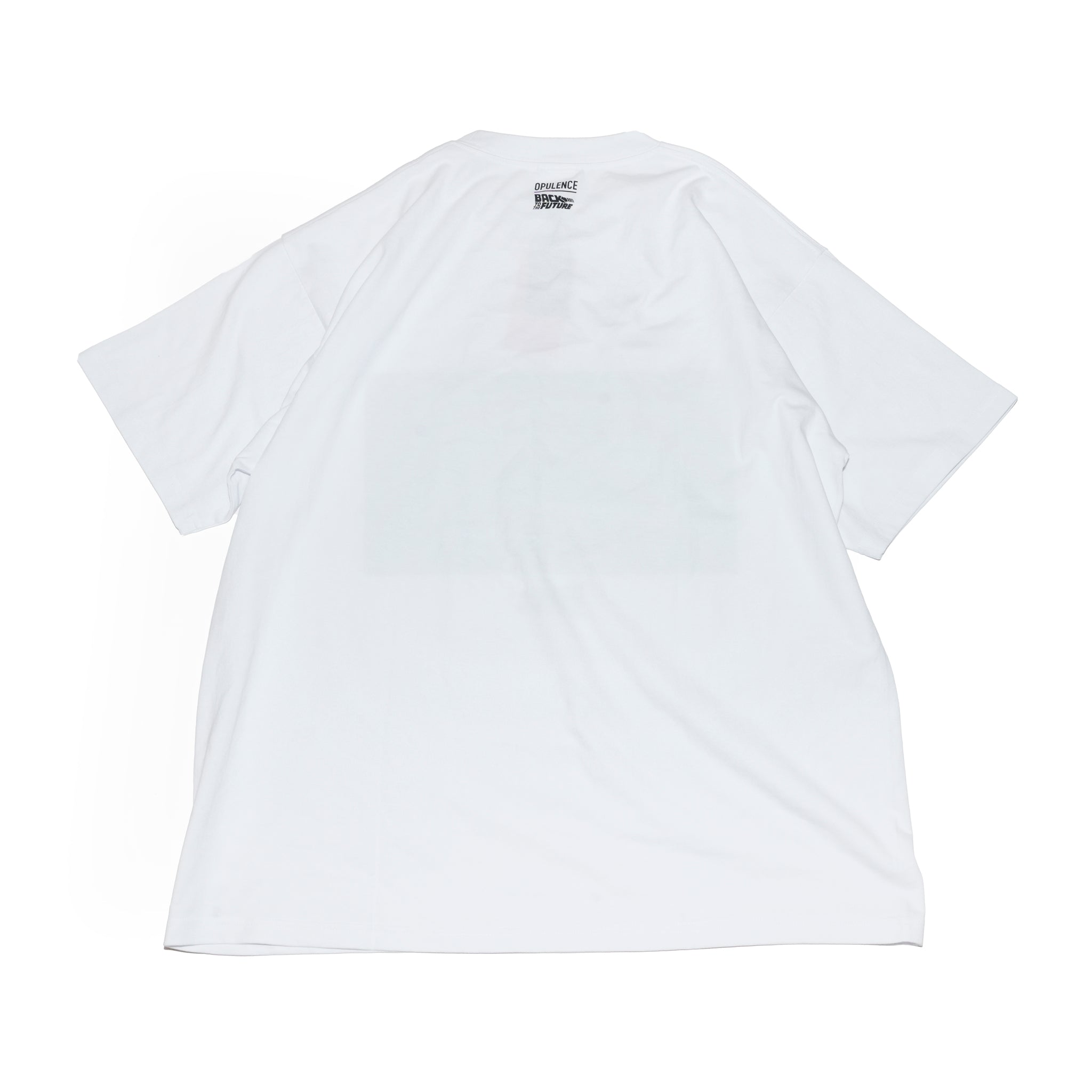 バックトゥザフューチャーコラボ Tシャツ | Color_White/Black | No_opgen254001【OPULENCE_オーピュレンス】