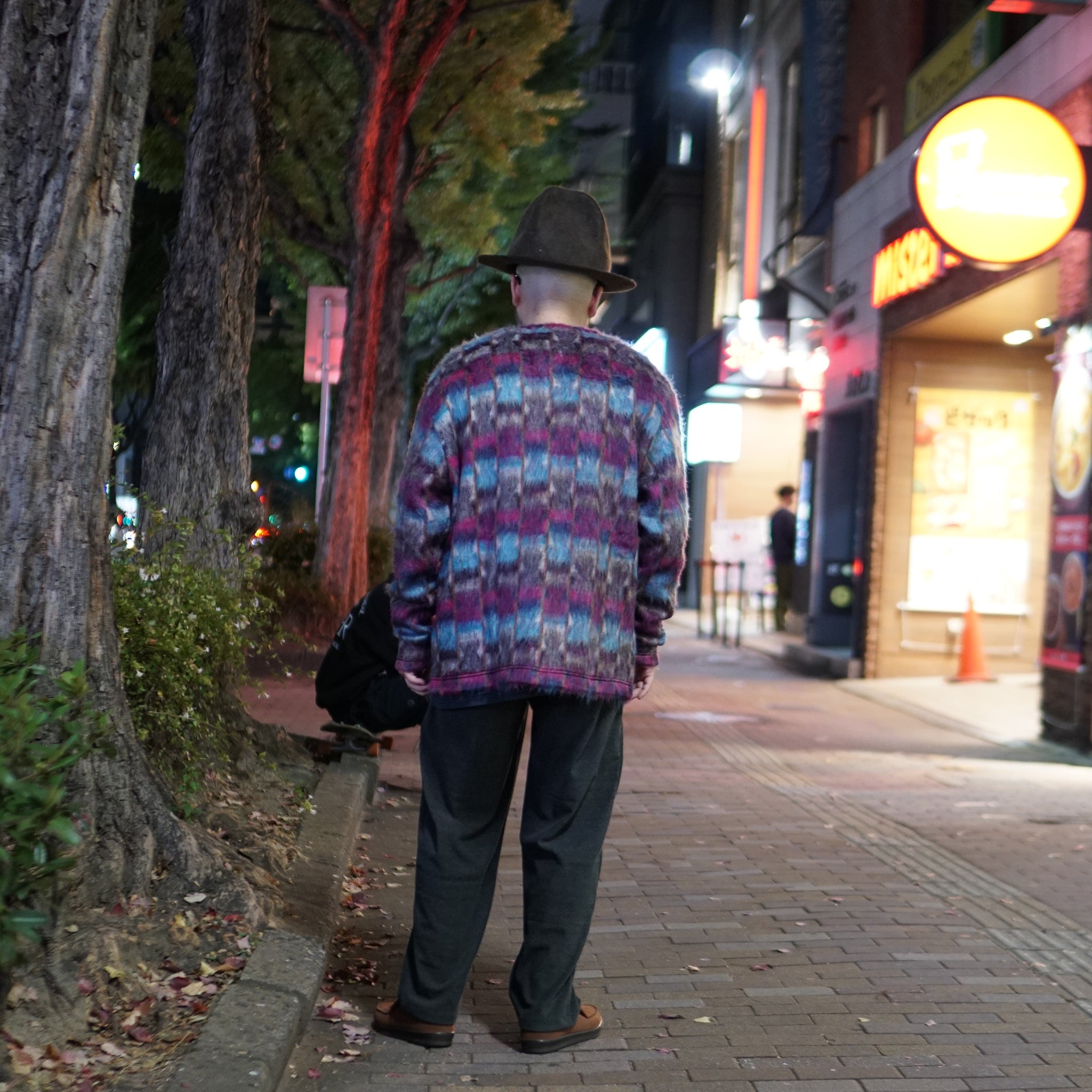 No:M32801-3 | Name:Shaggy V Cardi- gan Made in Japan By Minami Shoten | Color:Ji-Chan【MONITALY_モニタリー】