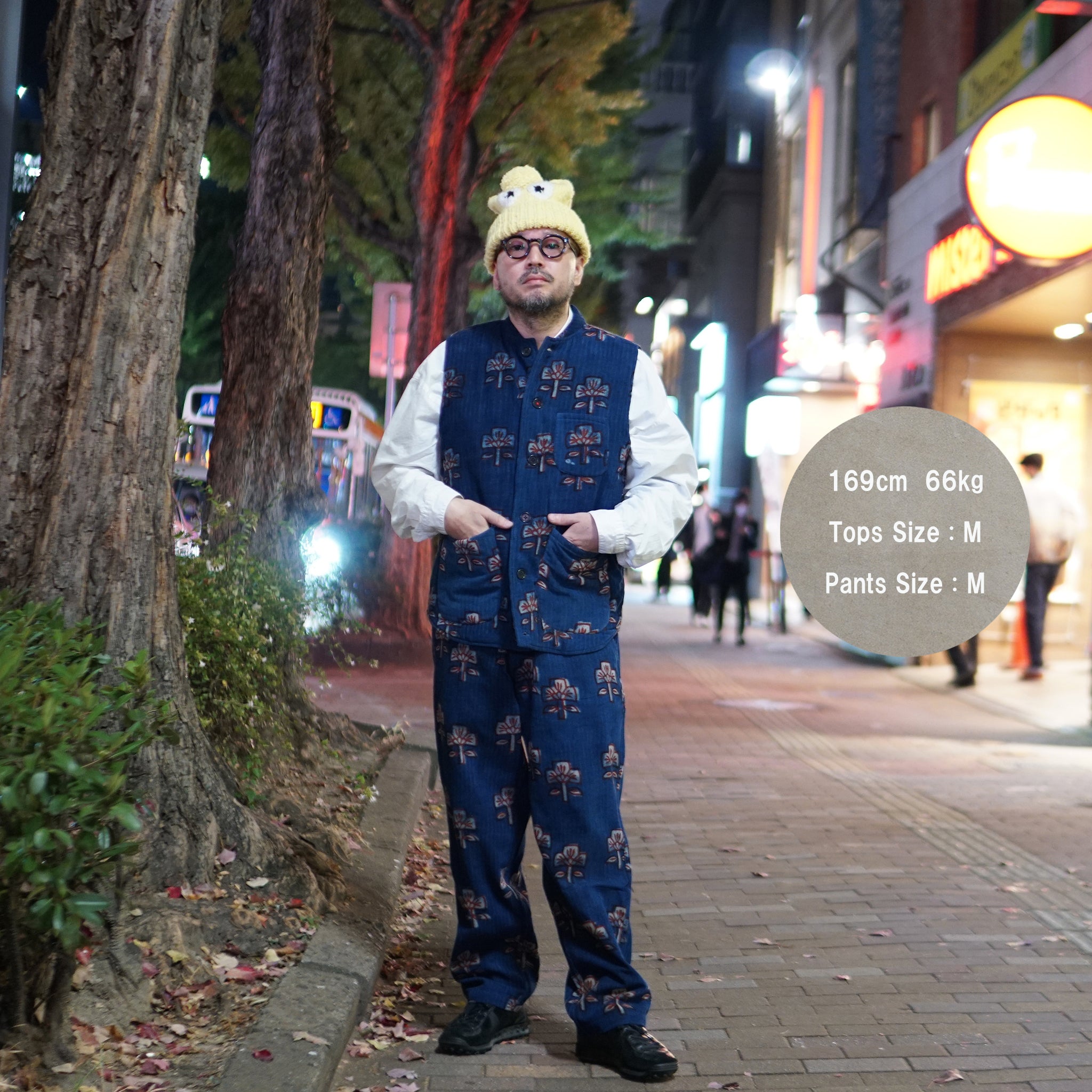 karudo2023aw11 | THOMAS_RELAXED FIT TR | Color:Bp101 Indigo【KARDO_カルド】