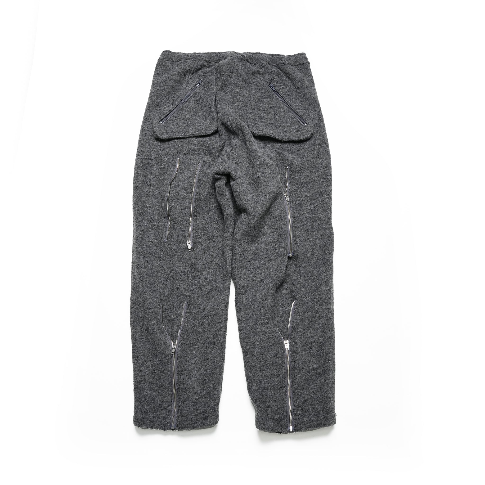 AD00230 | wool bondage pants | Color:Melange Gray【ADAN_アダン】