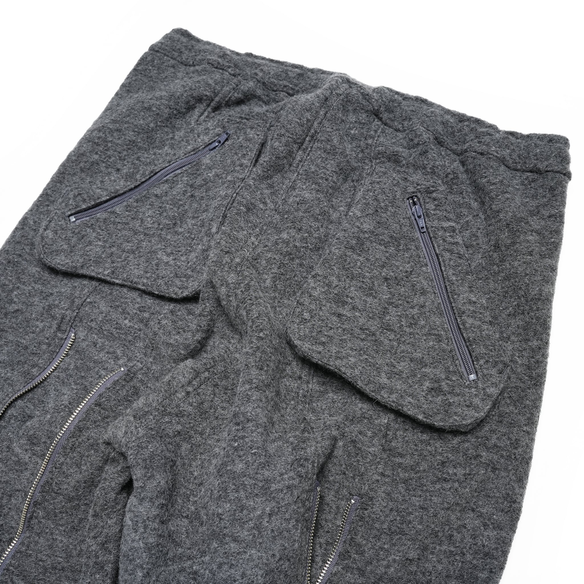 AD00230 | wool bondage pants | Color:Melange Gray【ADAN_アダン】