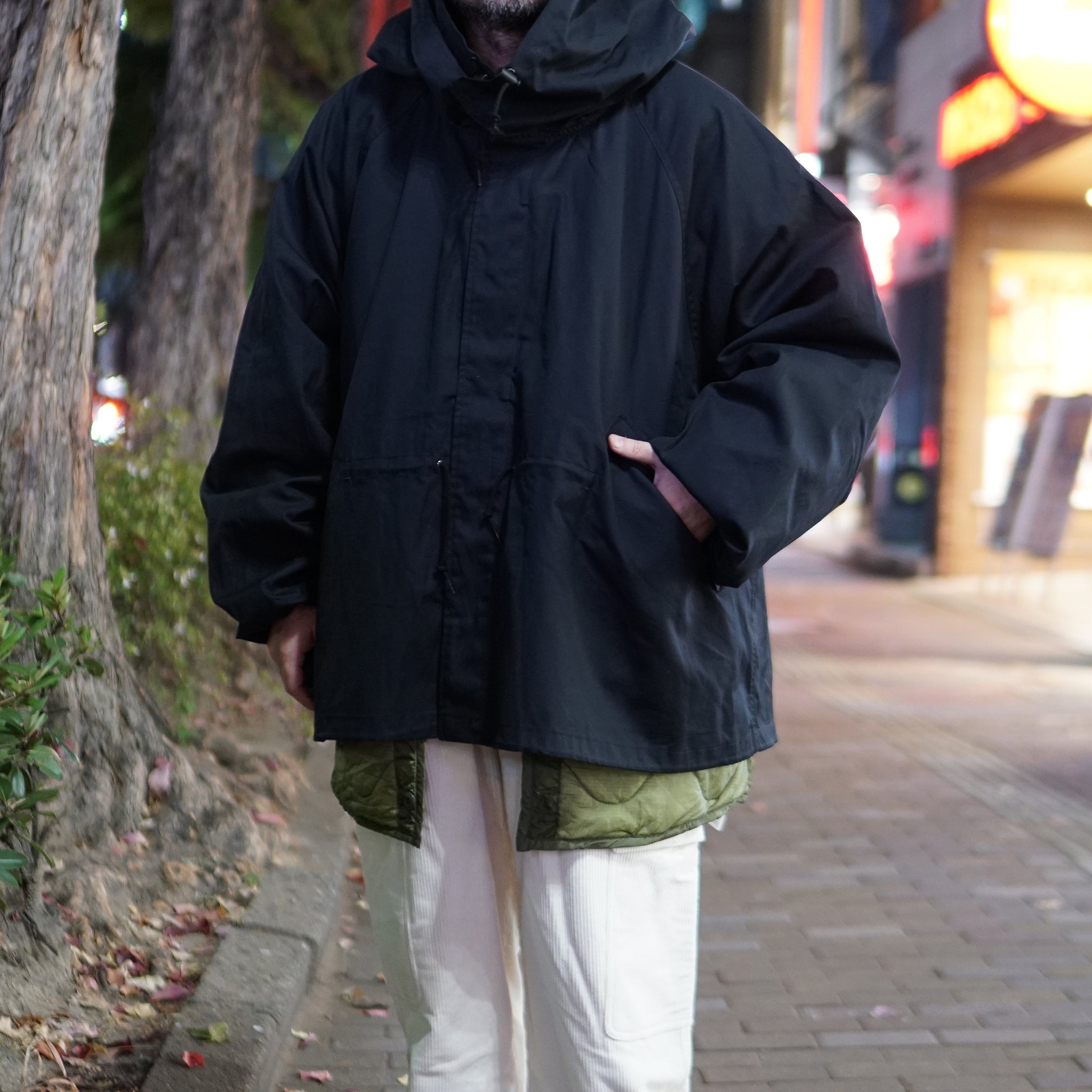 ms21f007 | Ashland 90s Short Snow Parka with Dead-Stock Lining – 【MADE IN STANDARD】
