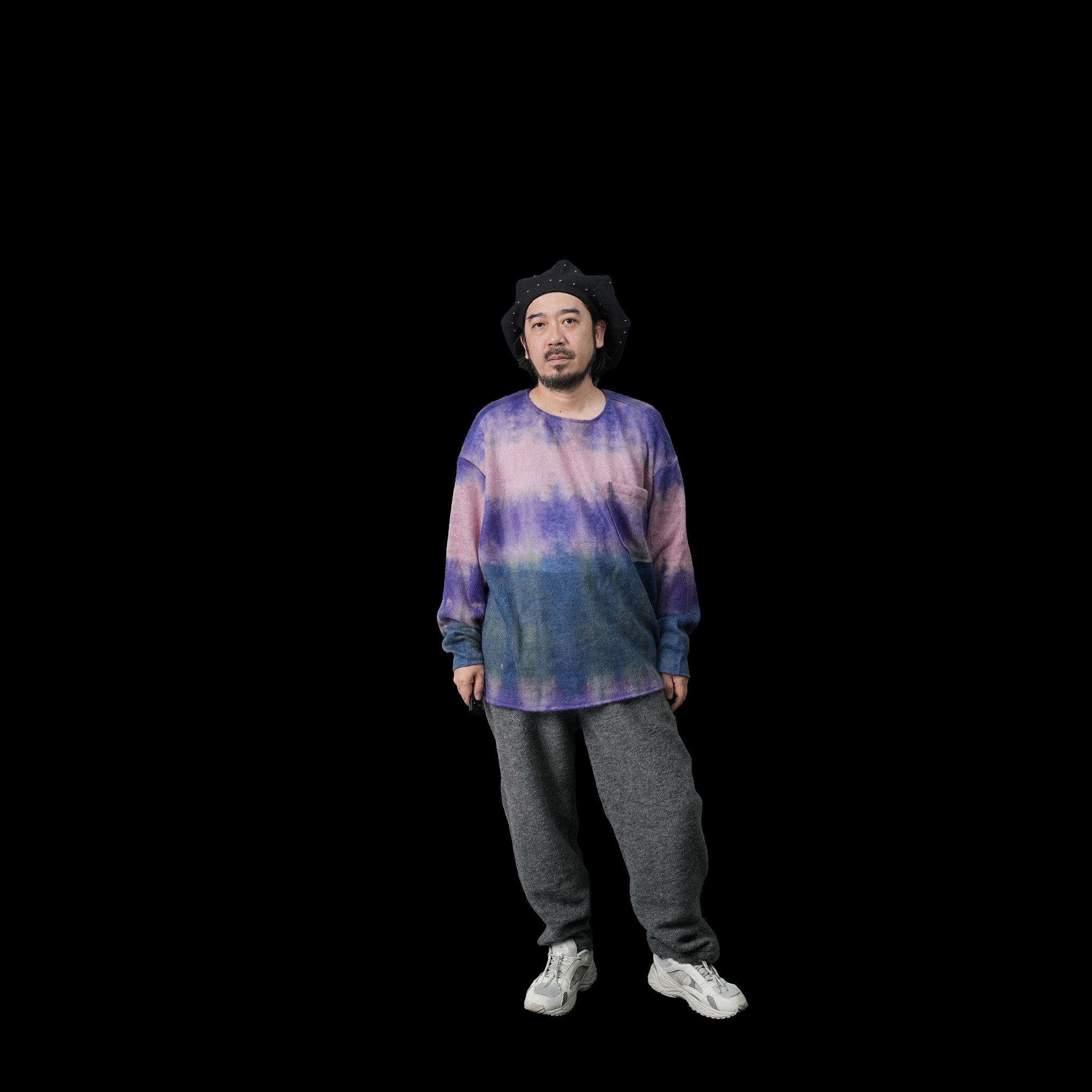 AD00230 | wool bondage pants | Color:Melange Gray【ADAN_アダン】