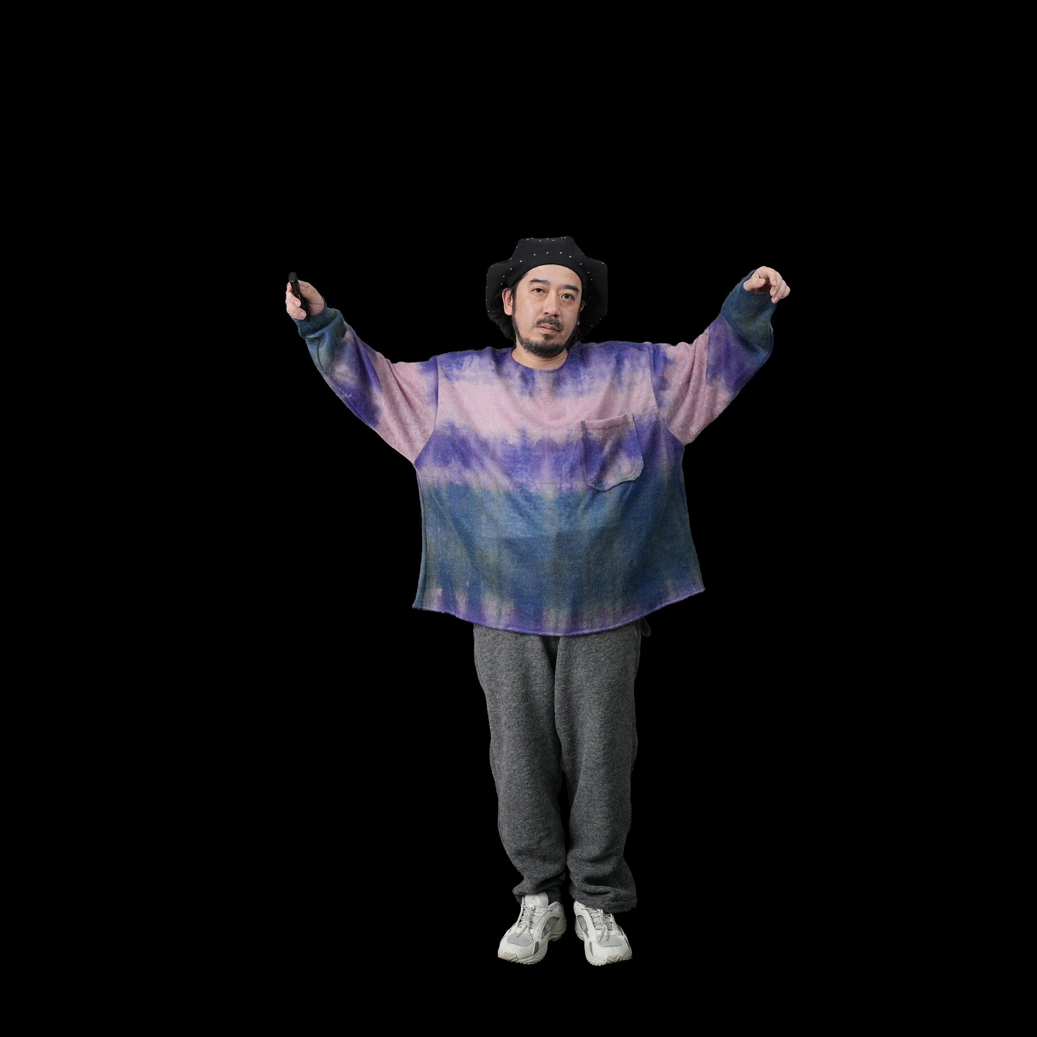 AD00230 | wool bondage pants | Color:Melange Gray【ADAN_アダン】