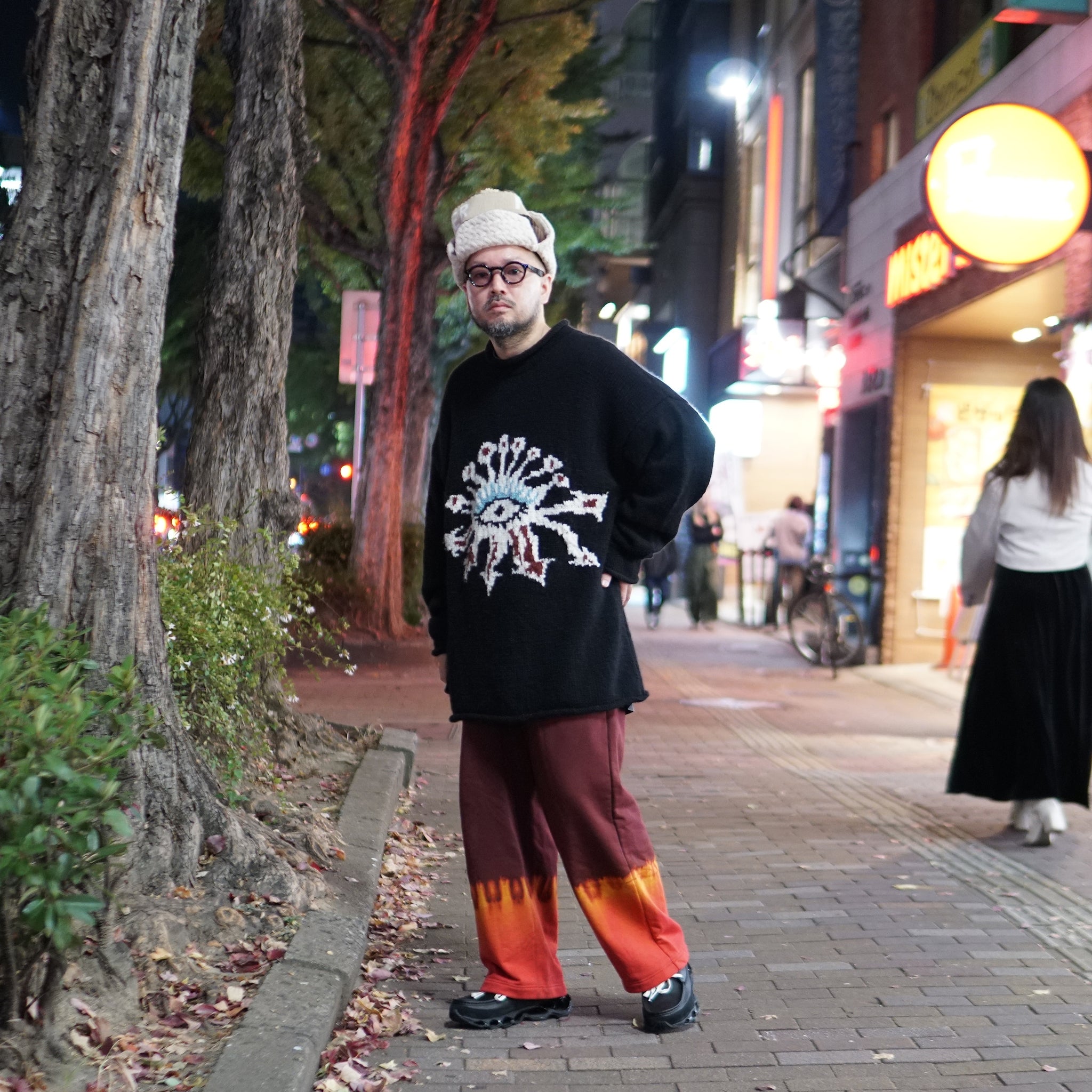 No:MK01-01 | Name:EYE Pullover | Color:Black【MONITALY_モニタリー】